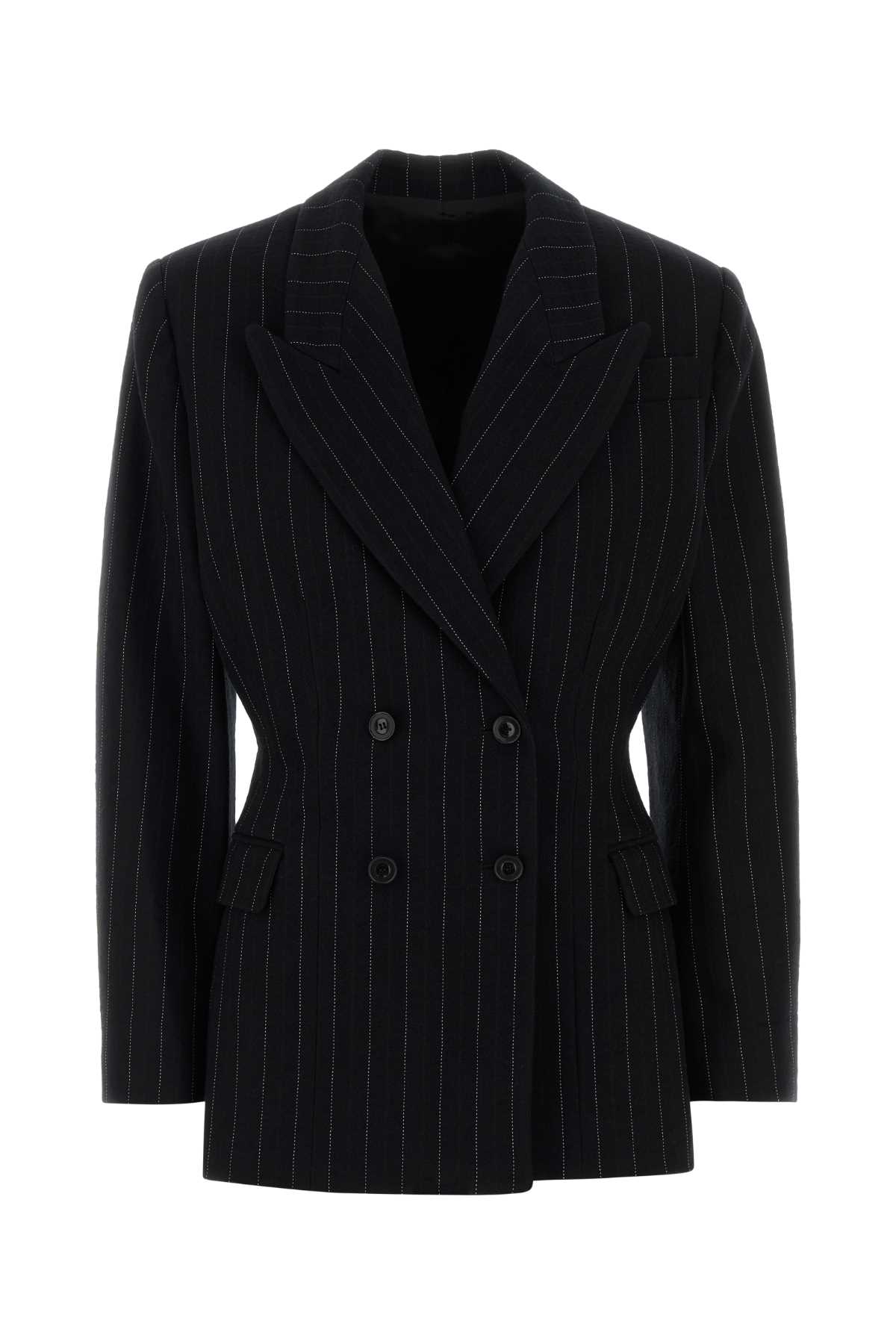 Isabel Marant Embroidered Cotton Blend Maia Blazer In Black