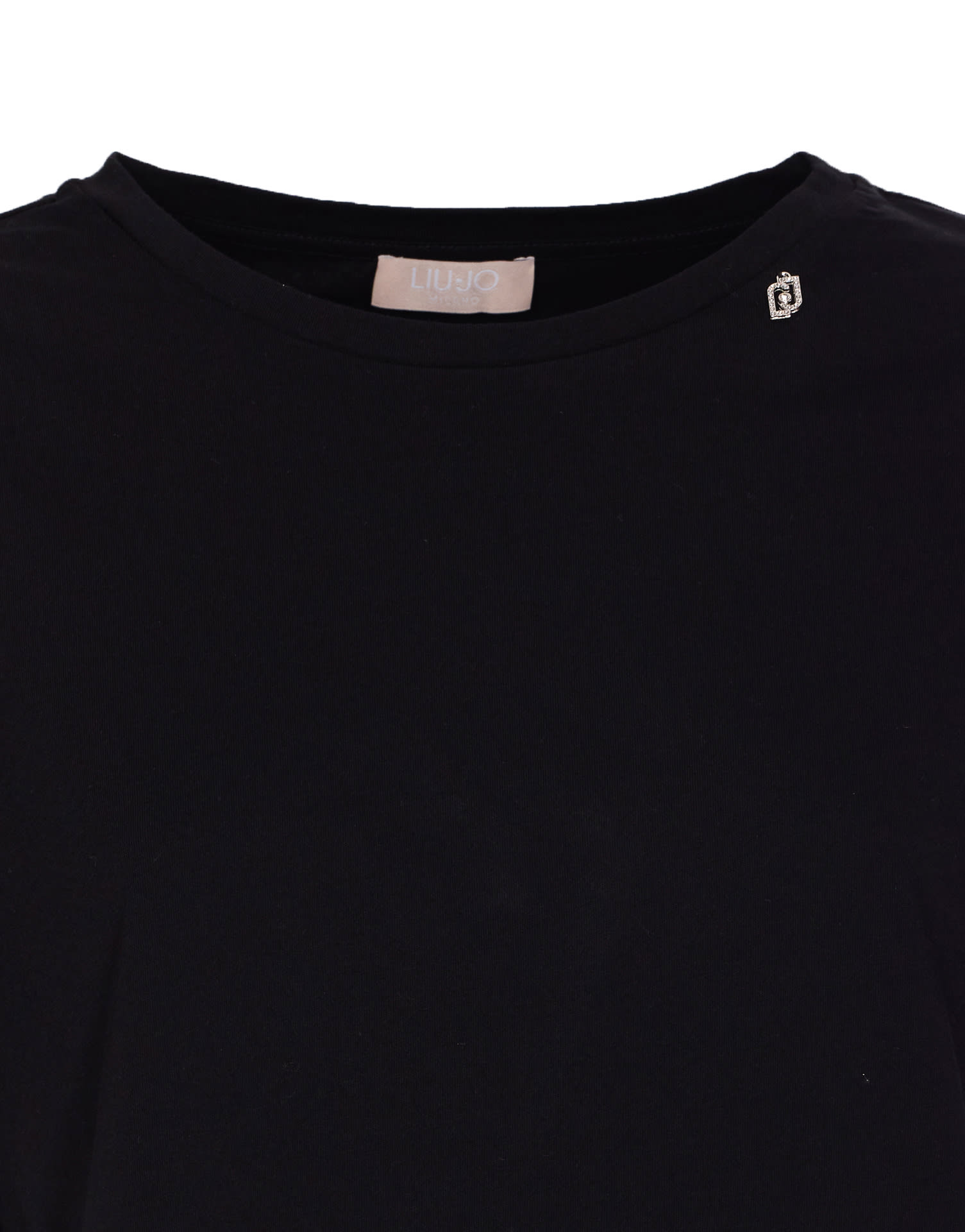 Liu •jo T-shirt Liu Jo Woman Color Black In Black