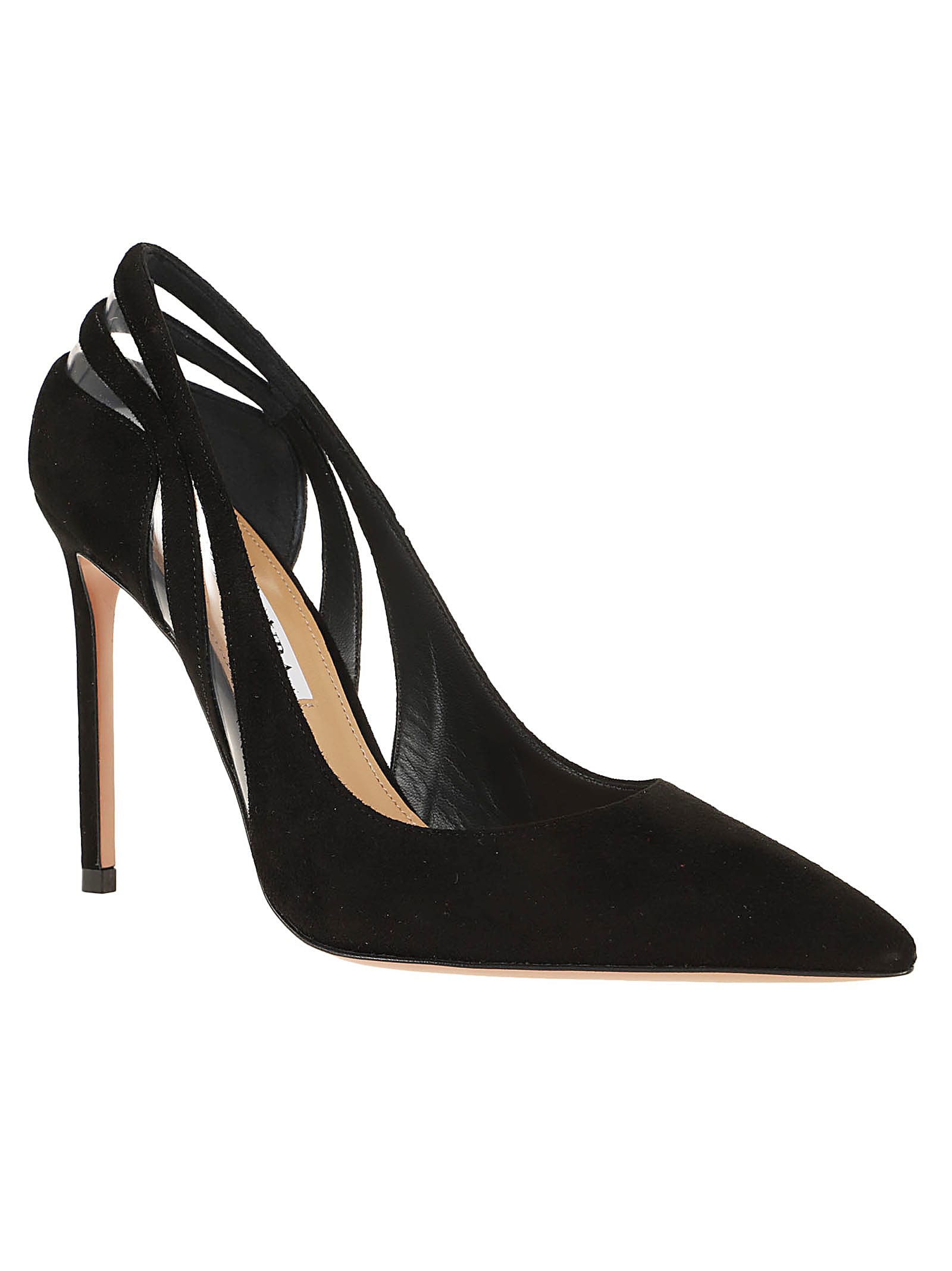 Shop Aquazzura Talk To Me Pump 105 In Black