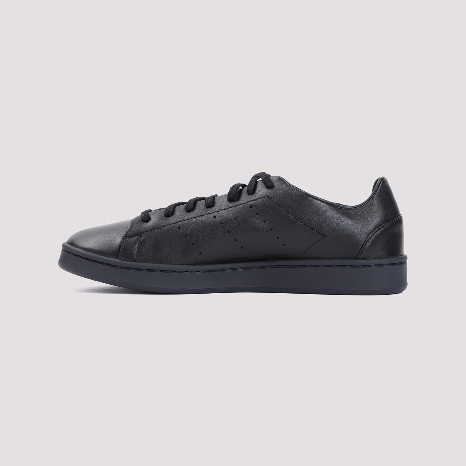 Shop Y-3 Stan Smith Sneakers In Black Black