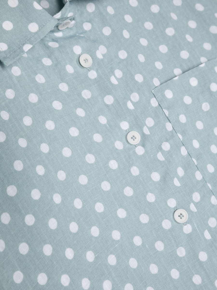 Aspesi Short Sleeve Shirt In Green