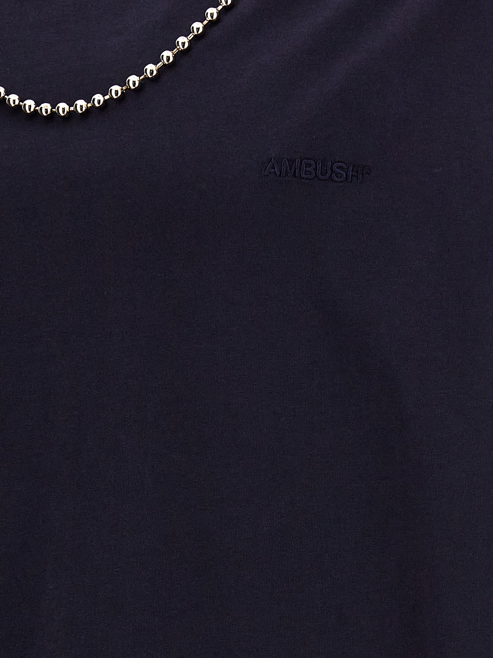 Shop Ambush Ballchain T-shirt In Blue