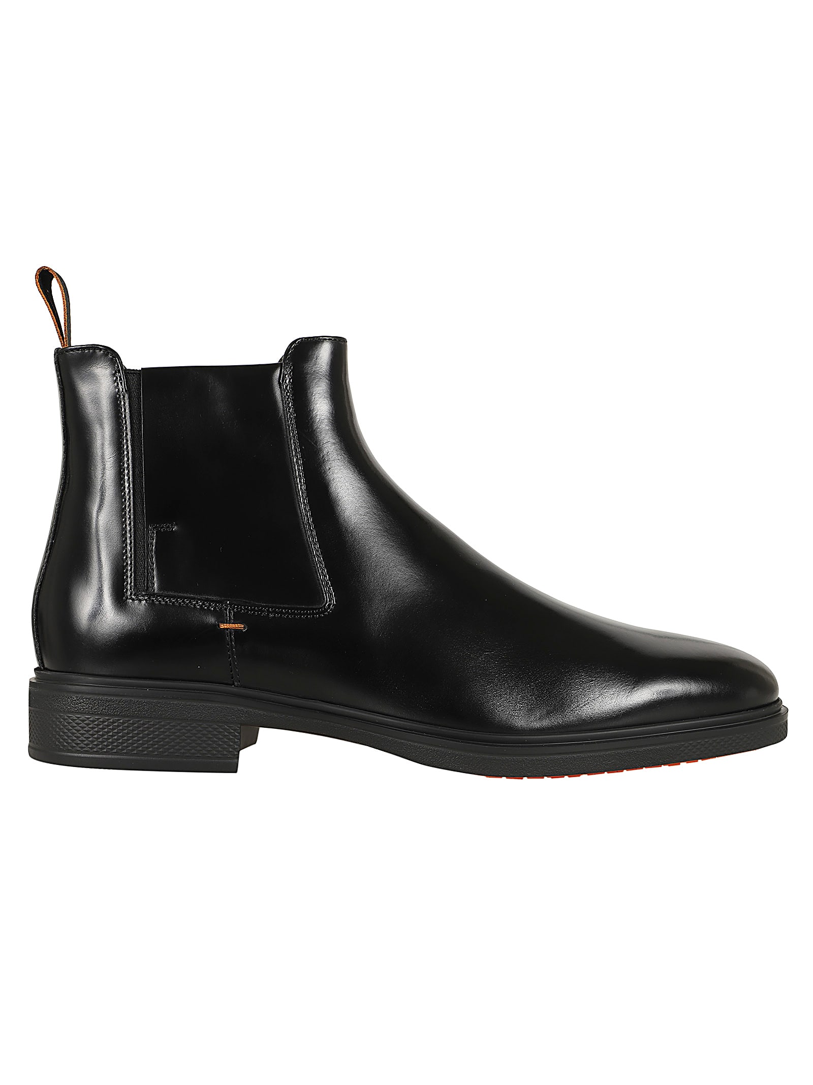 Shop Santoni Easy Men Shoes In Black