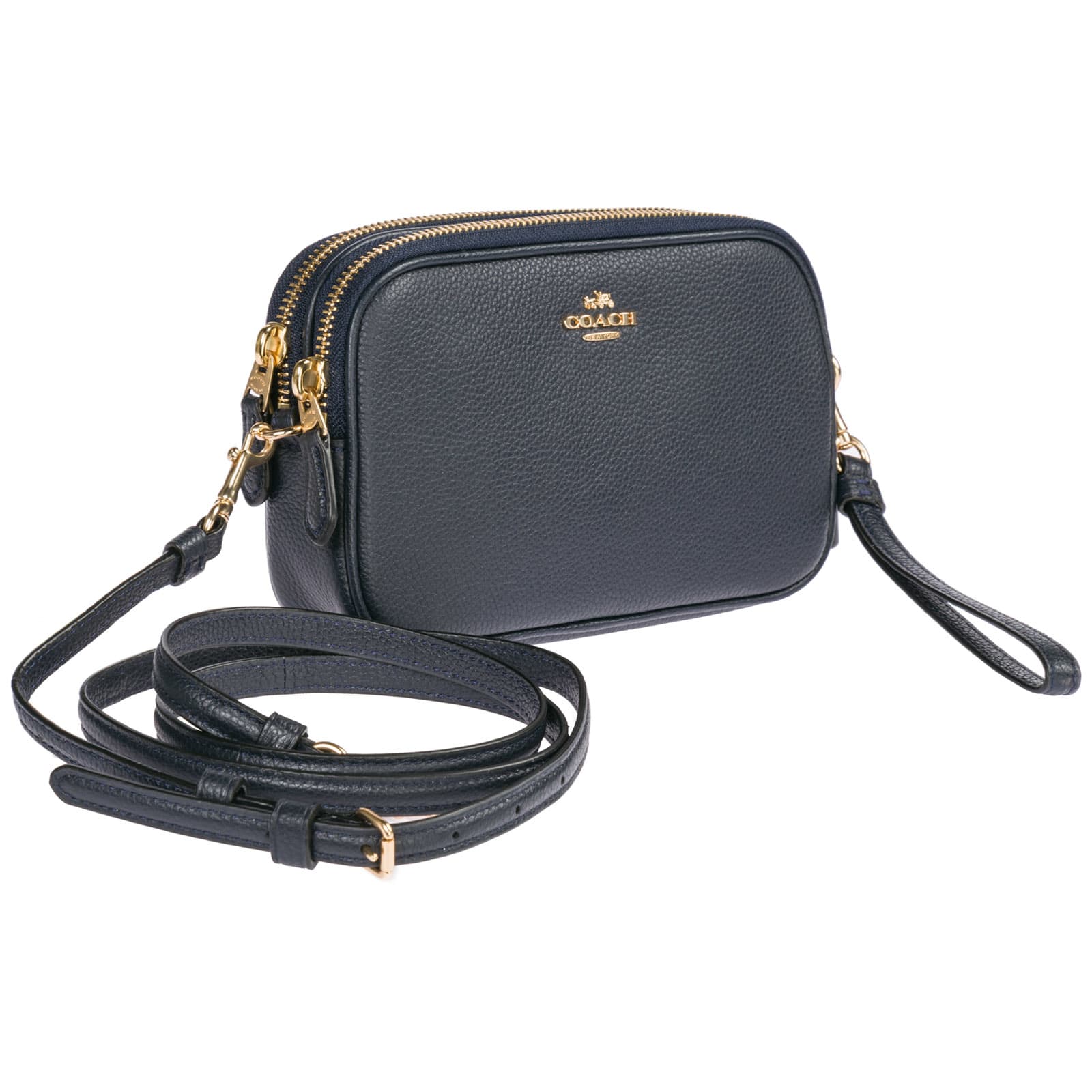 Coach Coach Leather Cross-body Messenger Shoulder Bag Sadie - Blu - 10991895 | italist