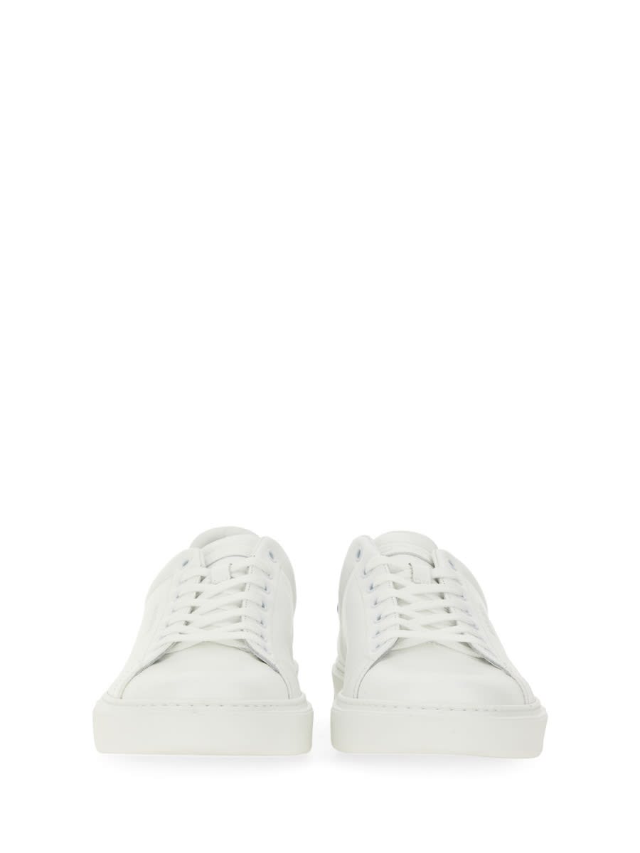 Shop Woolrich Sneaker With Logo In White
