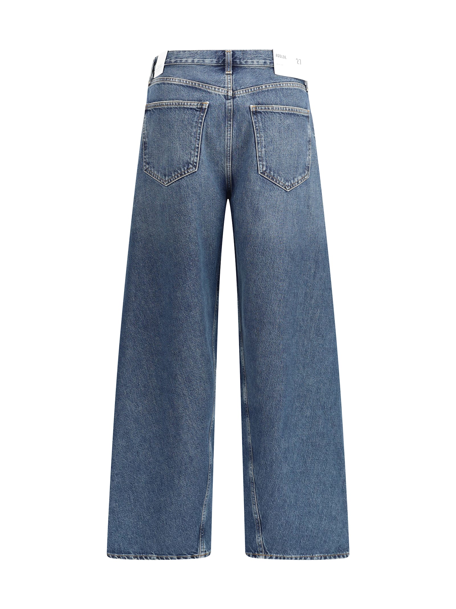 Agolde Twist Jeans Color Nexus In Blue