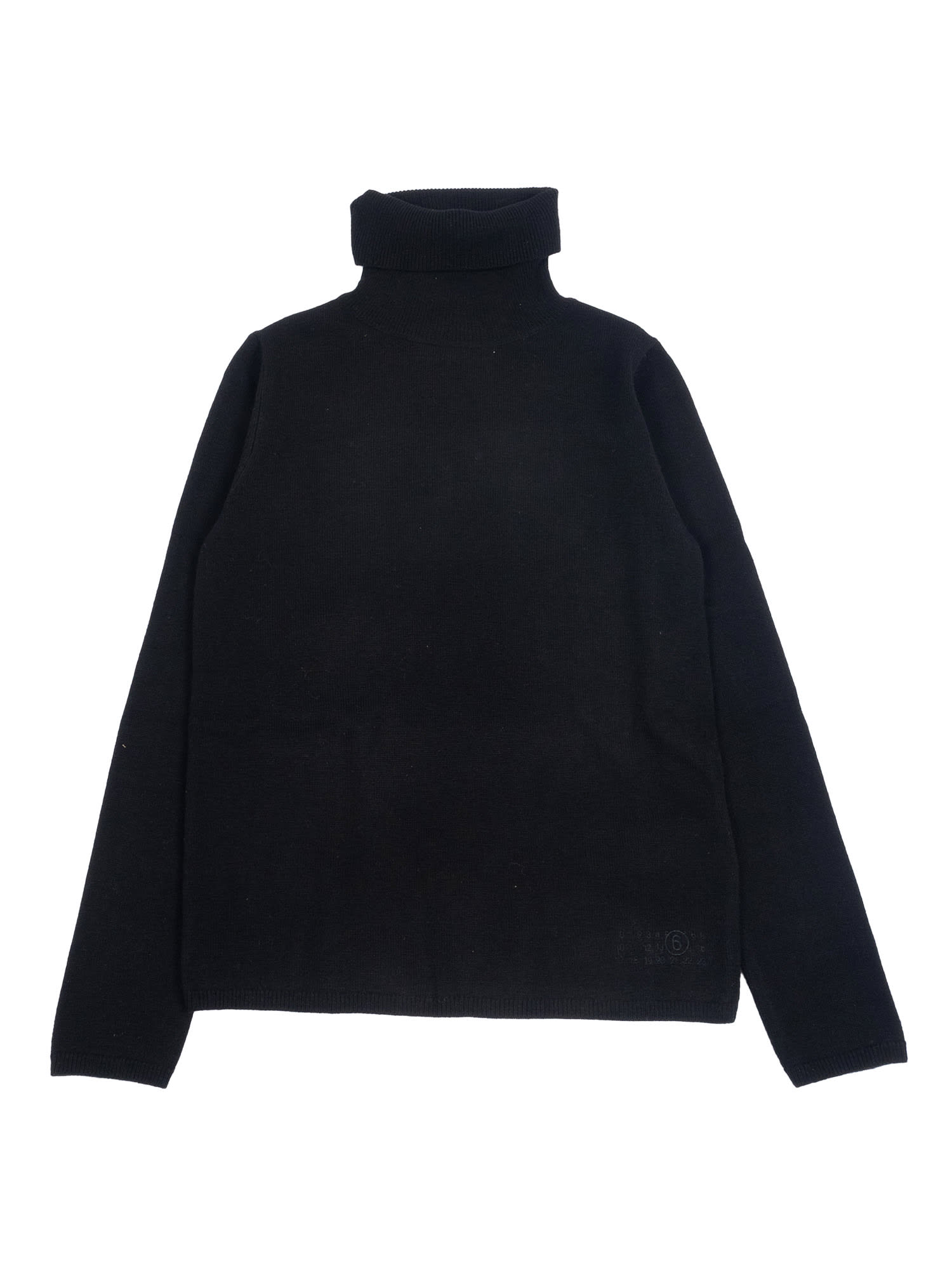 Mm6 Maison Margiela Knitwear In Black