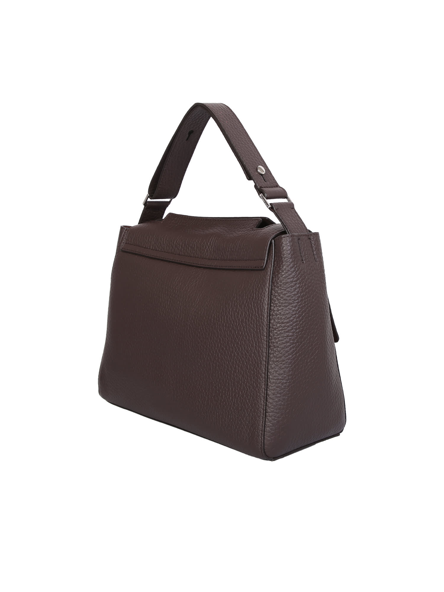 ORCIANI SVEVA M SOFT DARK BROWN BAG 