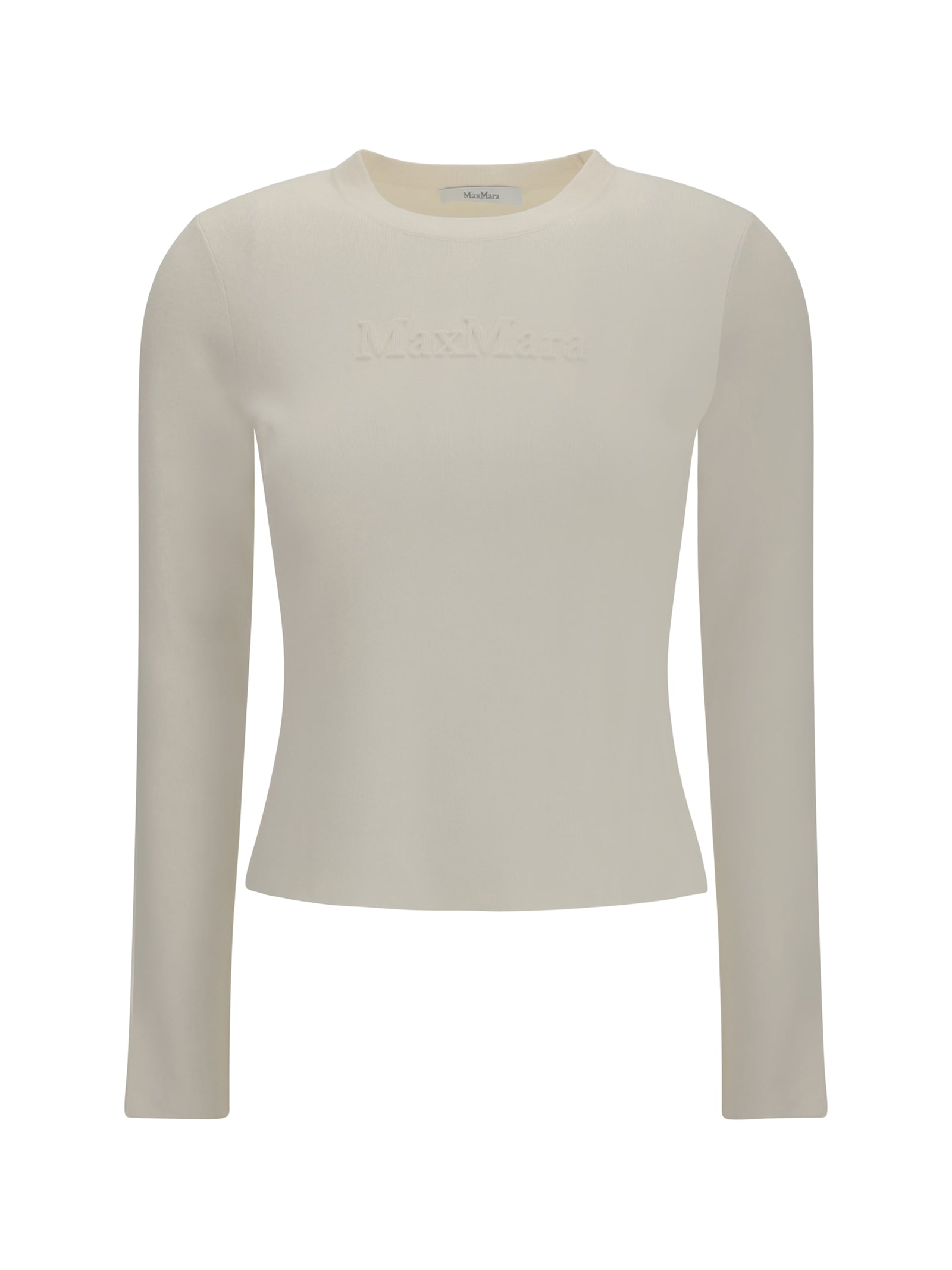 Max Mara Ticino Sweater In White