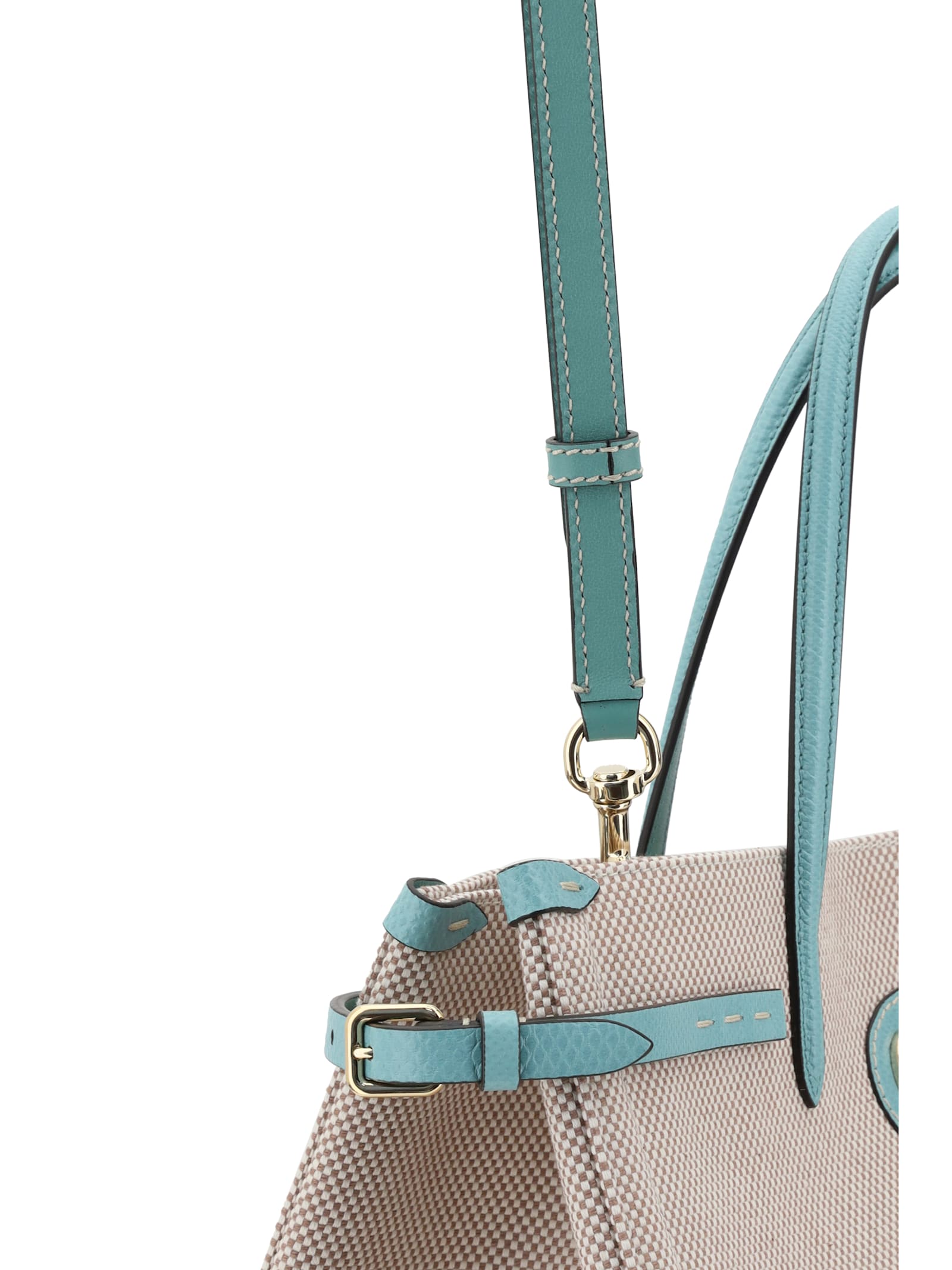 Shop Valentino Cotton Tote Bag