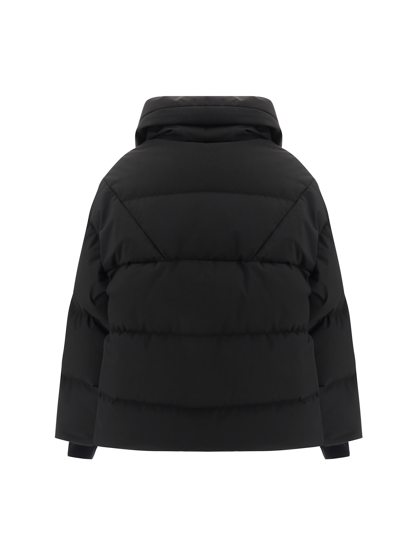 Shop Woolrich Down Jacket In Black