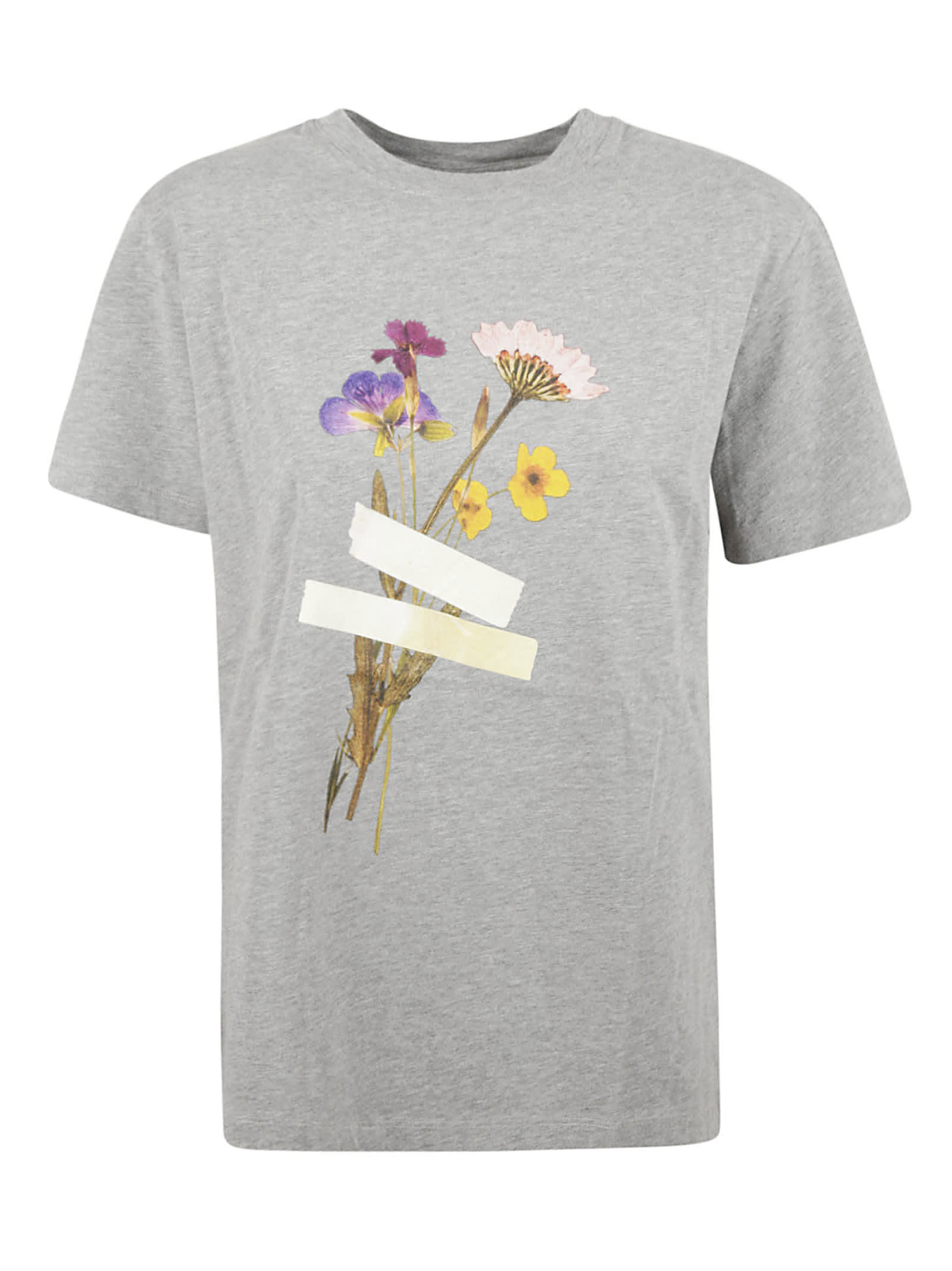 Golden Goose Flowers & Tapes Regular T-shirt