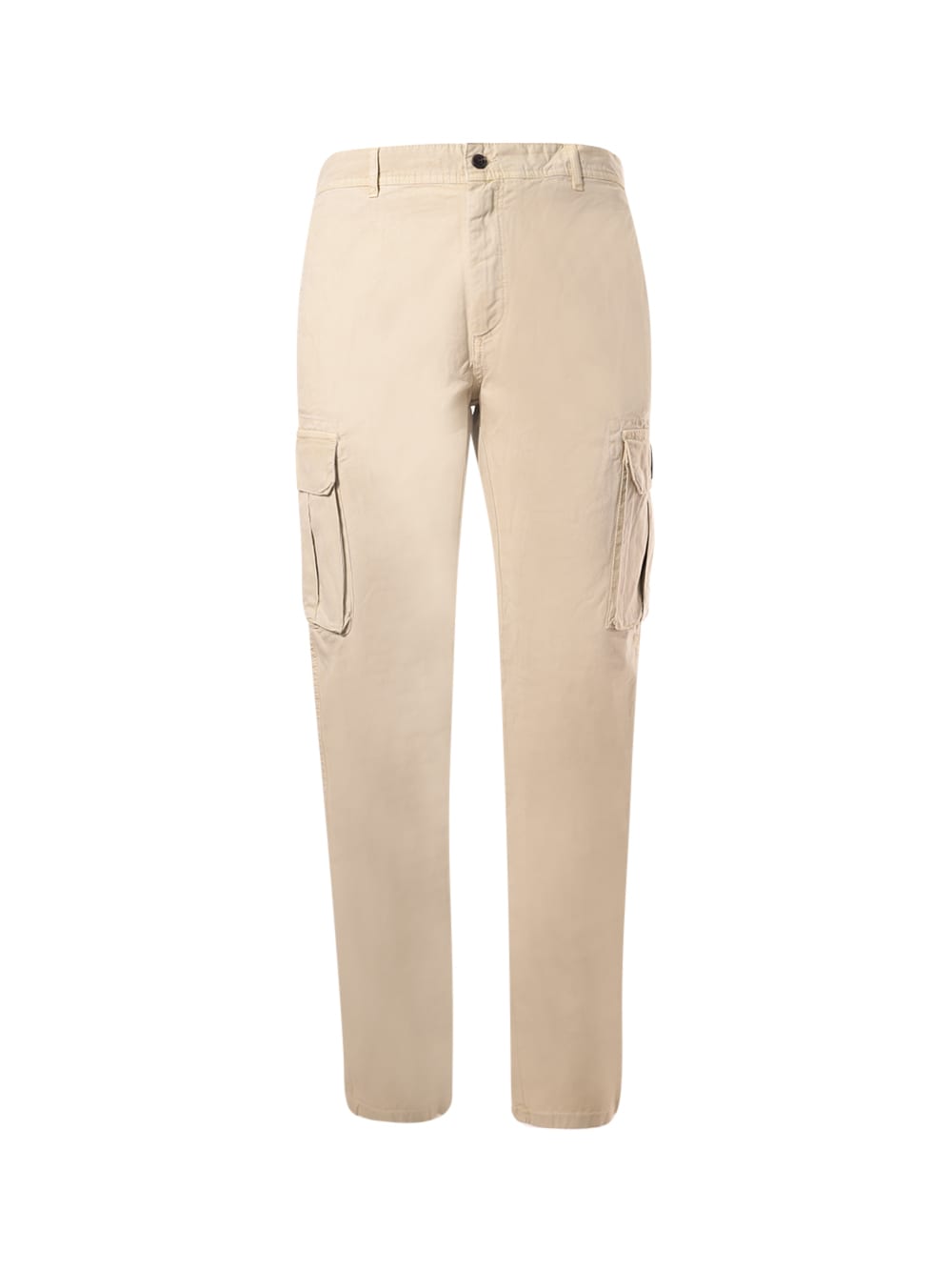 Shop Ecoalf Ecolaf Cargo Pants In Stone