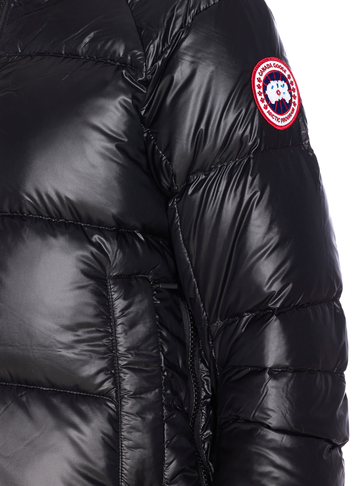 Canada Goose High-performance Puffer Jacket With Adjustable Hood In Black