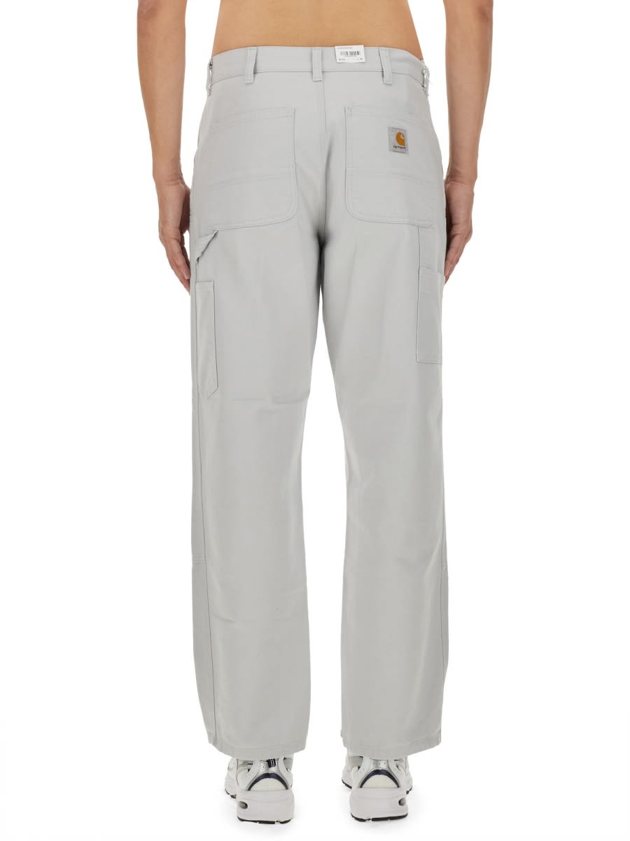 Shop Carhartt Cargo Pants In Grey