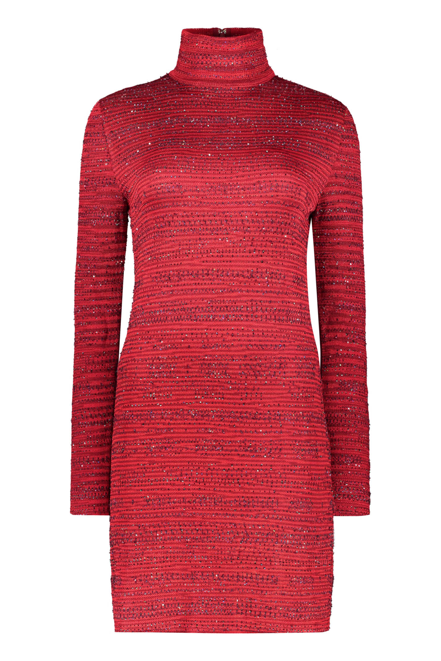 Missoni Knitted Dress In Red