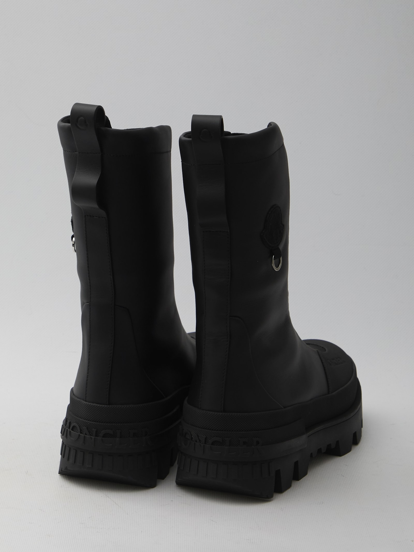 Moncler Salix Boots In Black