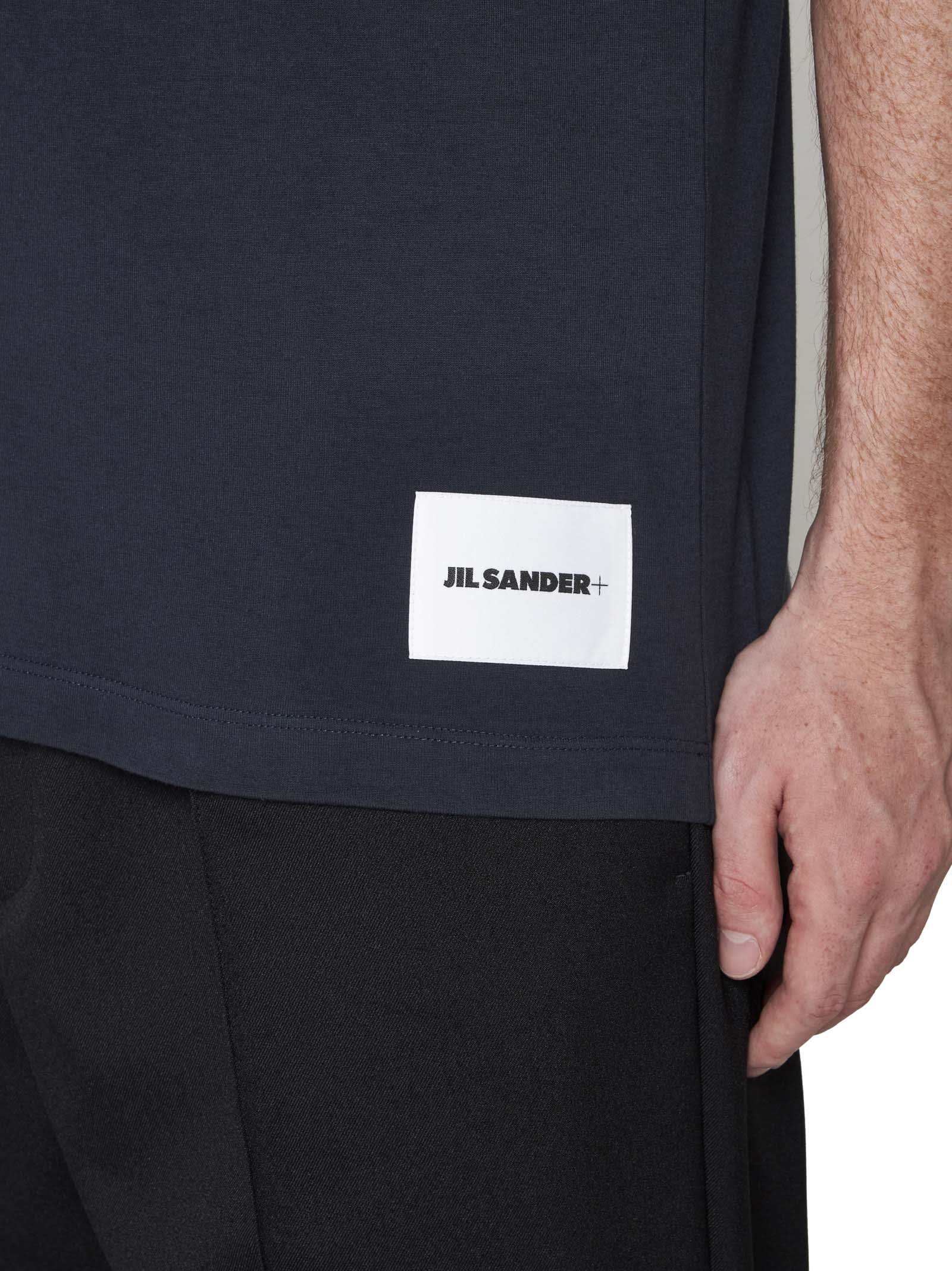 Shop Jil Sander T-shirt In Multicolour