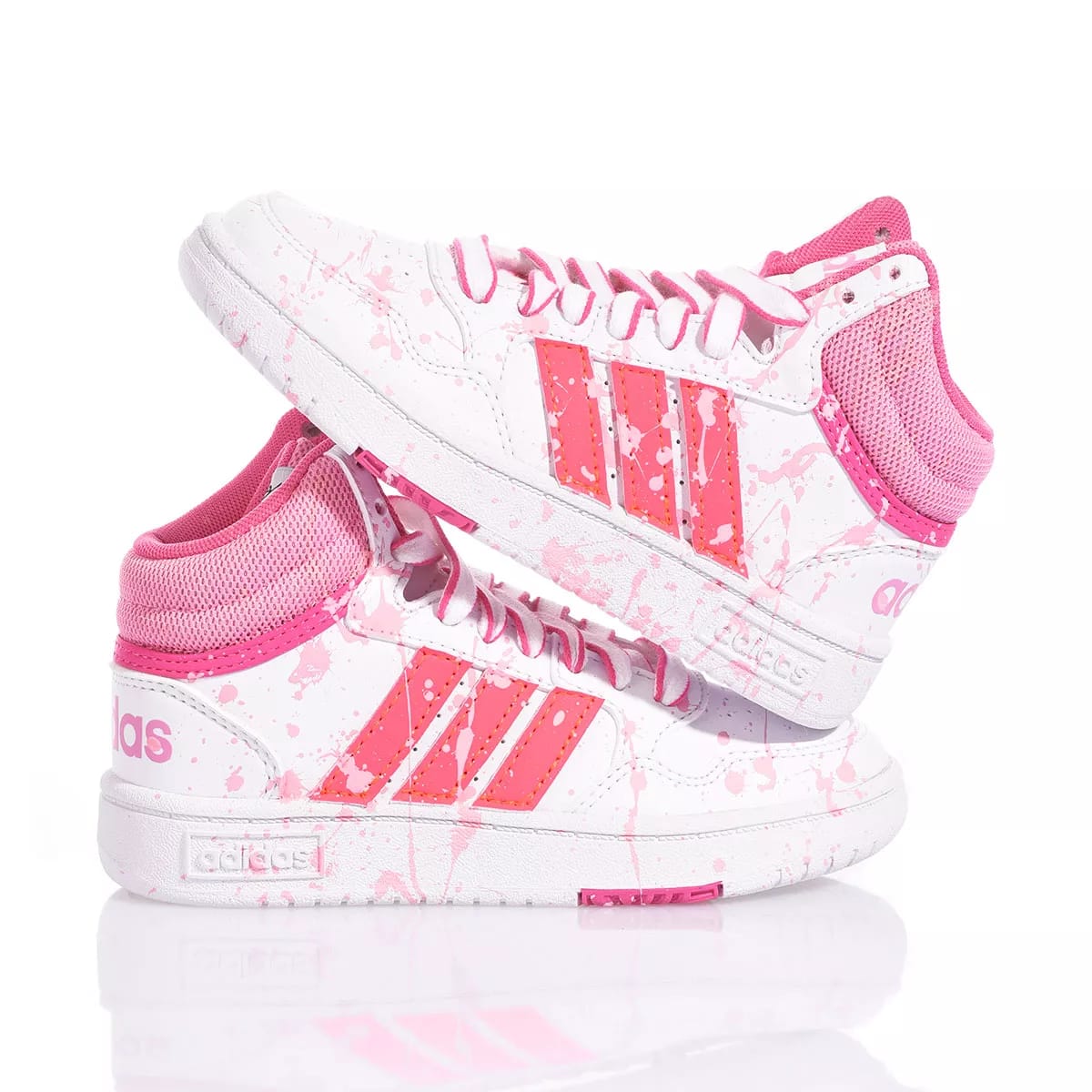 Shop Mimanera Adidas Junior Paint Pink