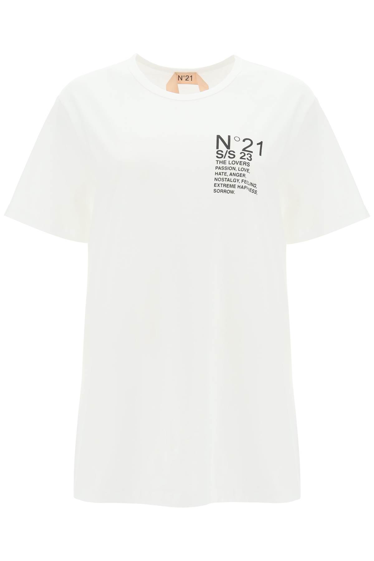 Oversized T-shirt With Logo Print