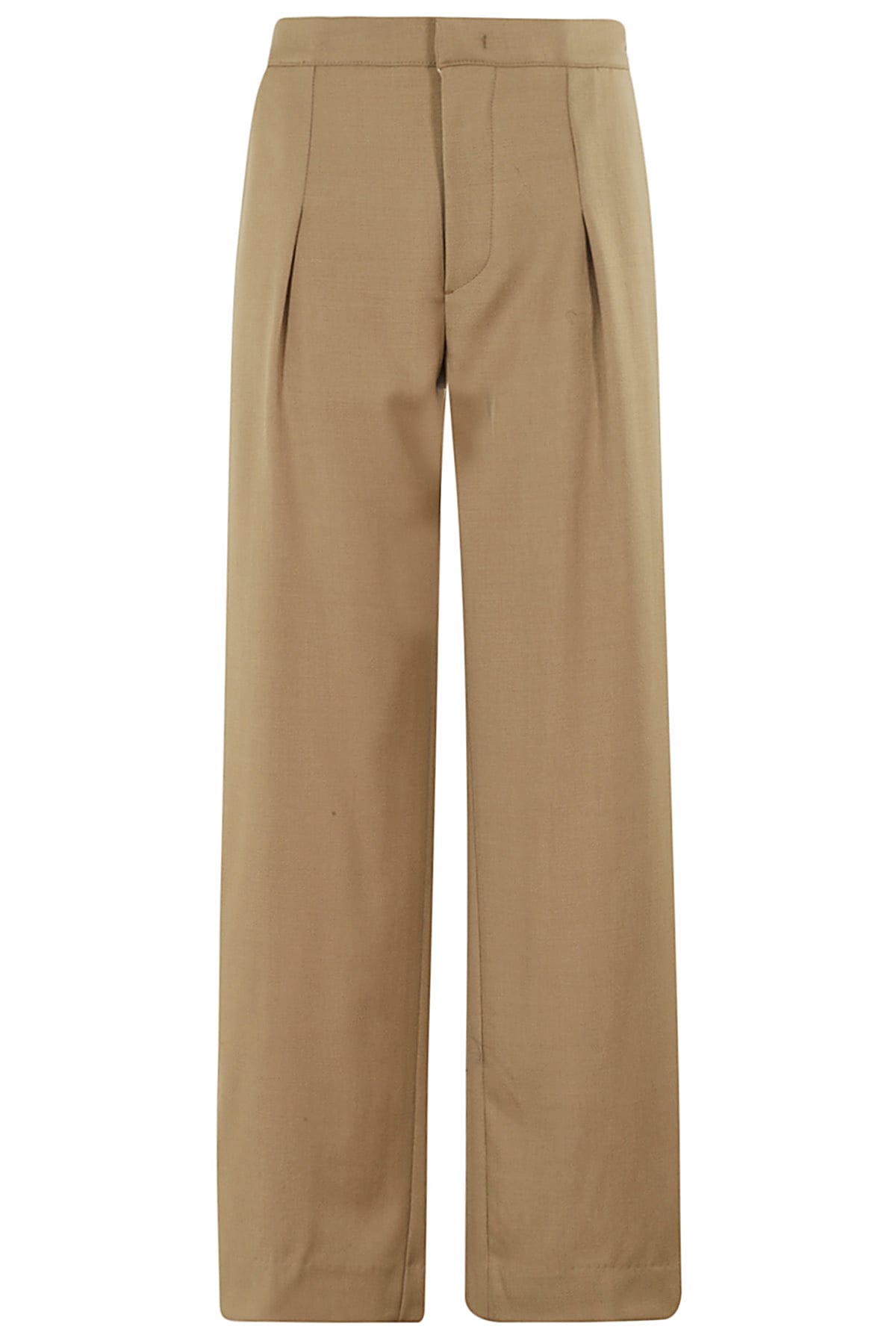 Dondup Pleated Front Lounge Pants In Noce