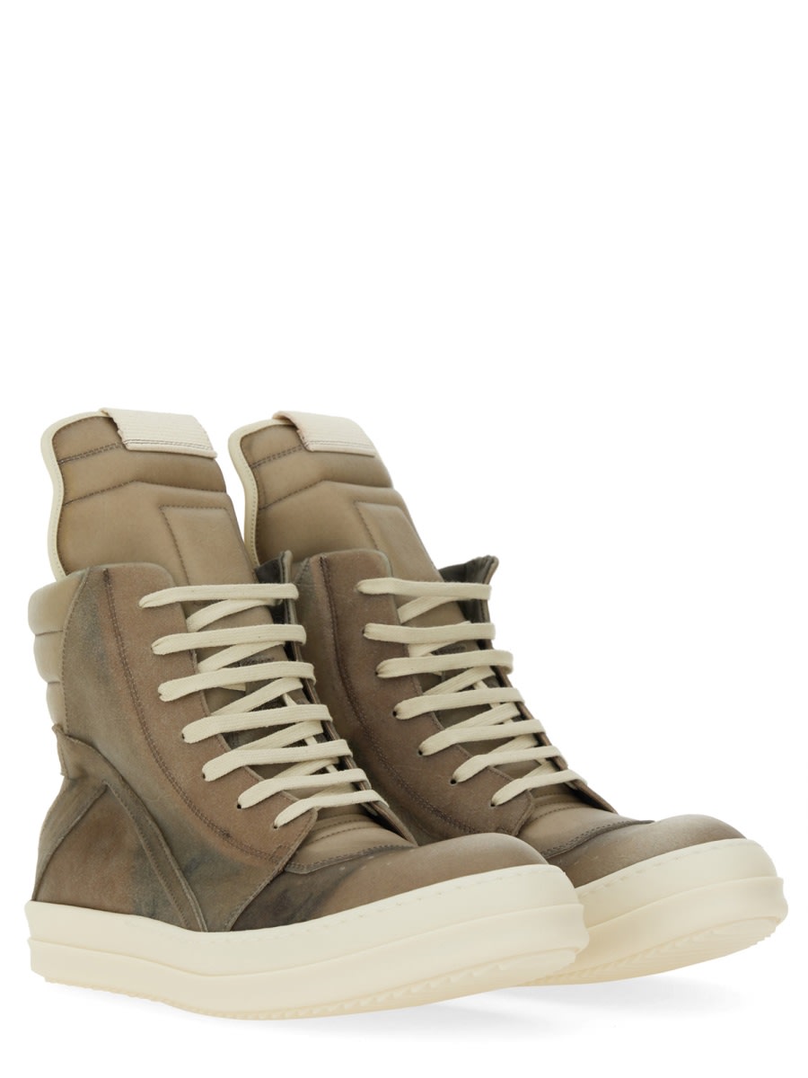 Rick Owens Sneakers High-top Contrast Sole