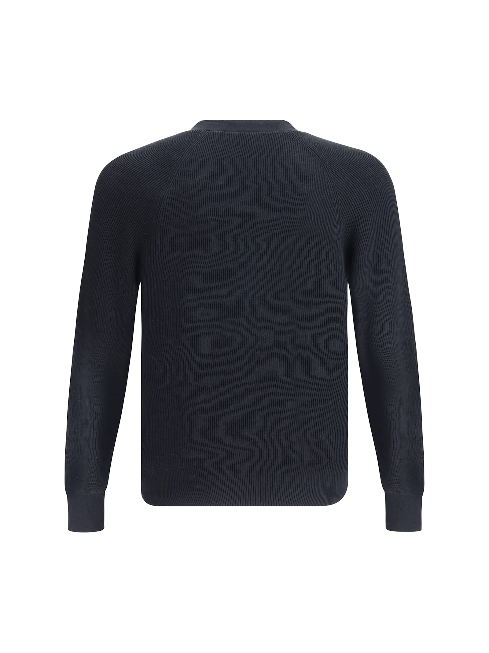 Brunello Cucinelli Sophisticated Ribbed Cardigan With V-neck