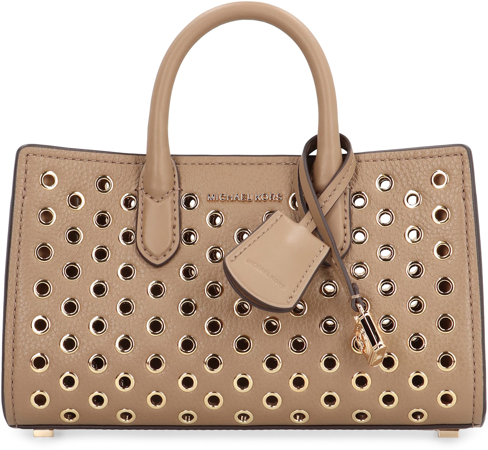 MICHAEL MICHAEL KORS SCARLETT LEATHER HANDBAG 