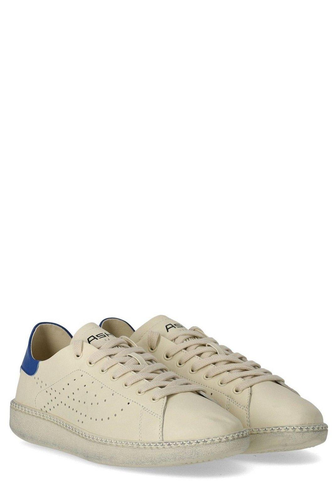 Shop Ash Superguy Lace-up Sneakers In Ivory