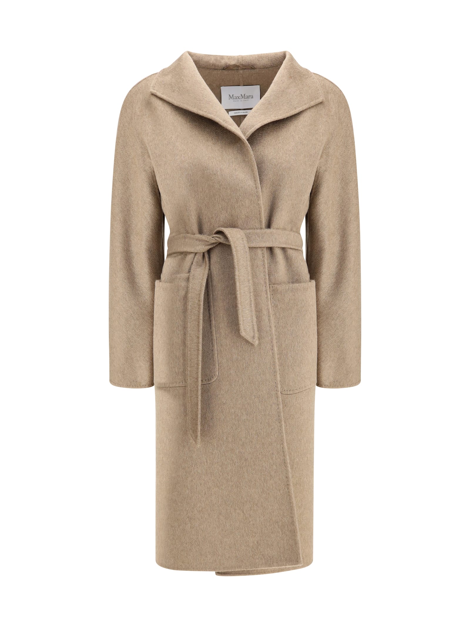 Max Mara Lilia Coat In Nude