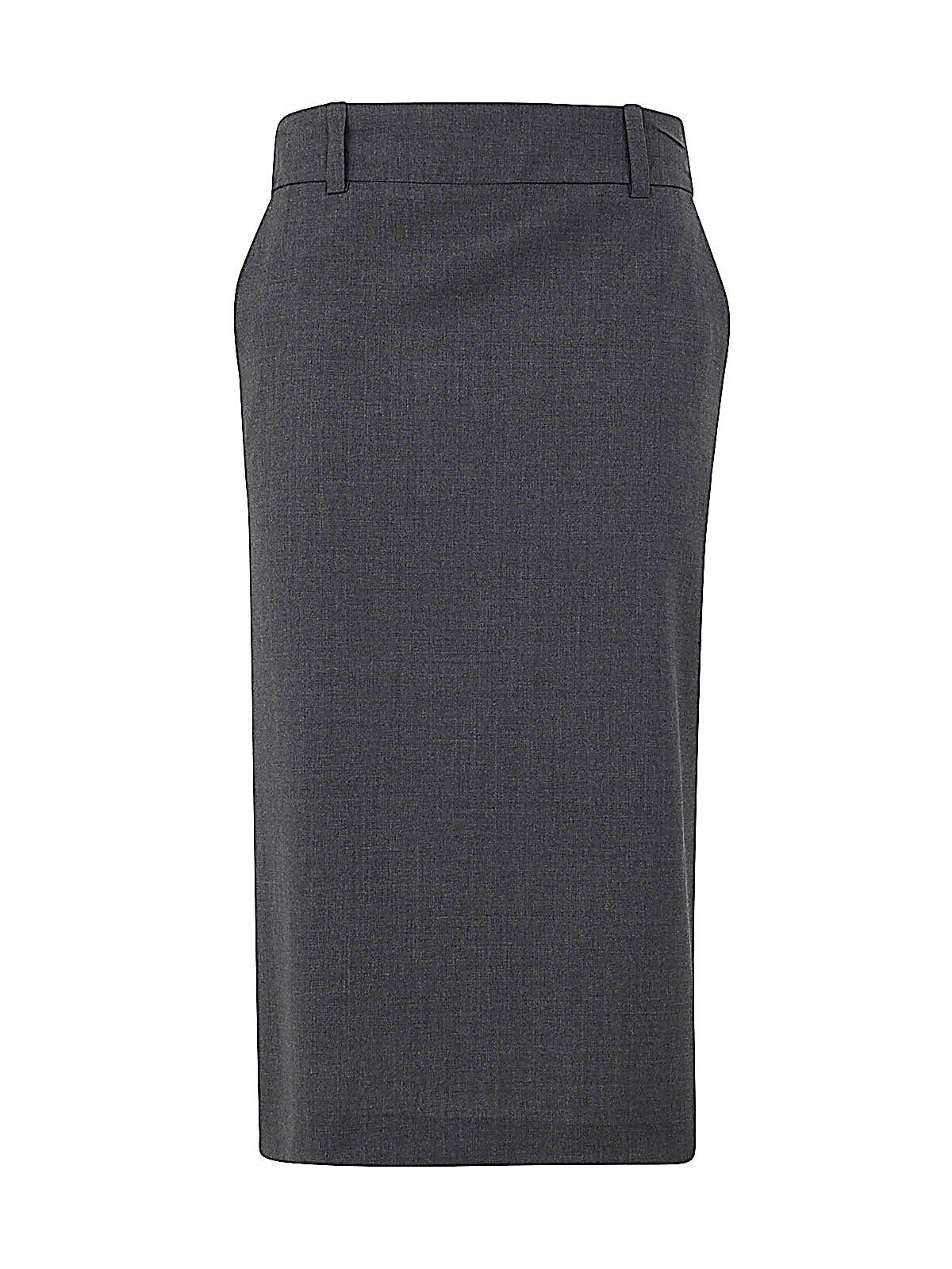 Seventy Pencil Skirt  With Light Background Edge In Asphalt