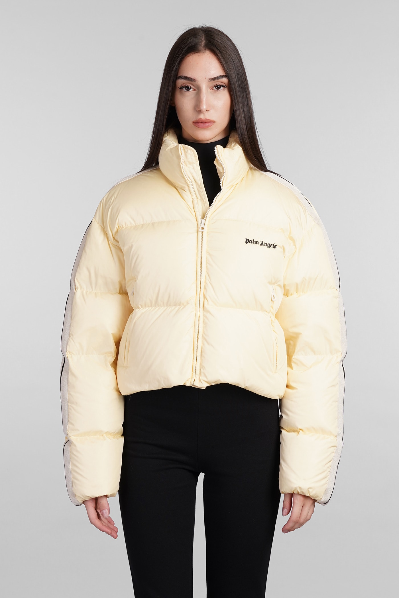 Puffer In Beige Polyamide