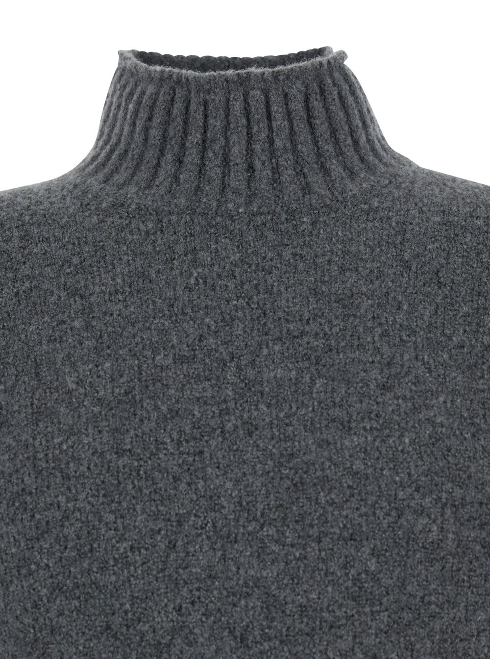 Kangra Cashmere Collo Cratere Finezza 5gg In Gray
