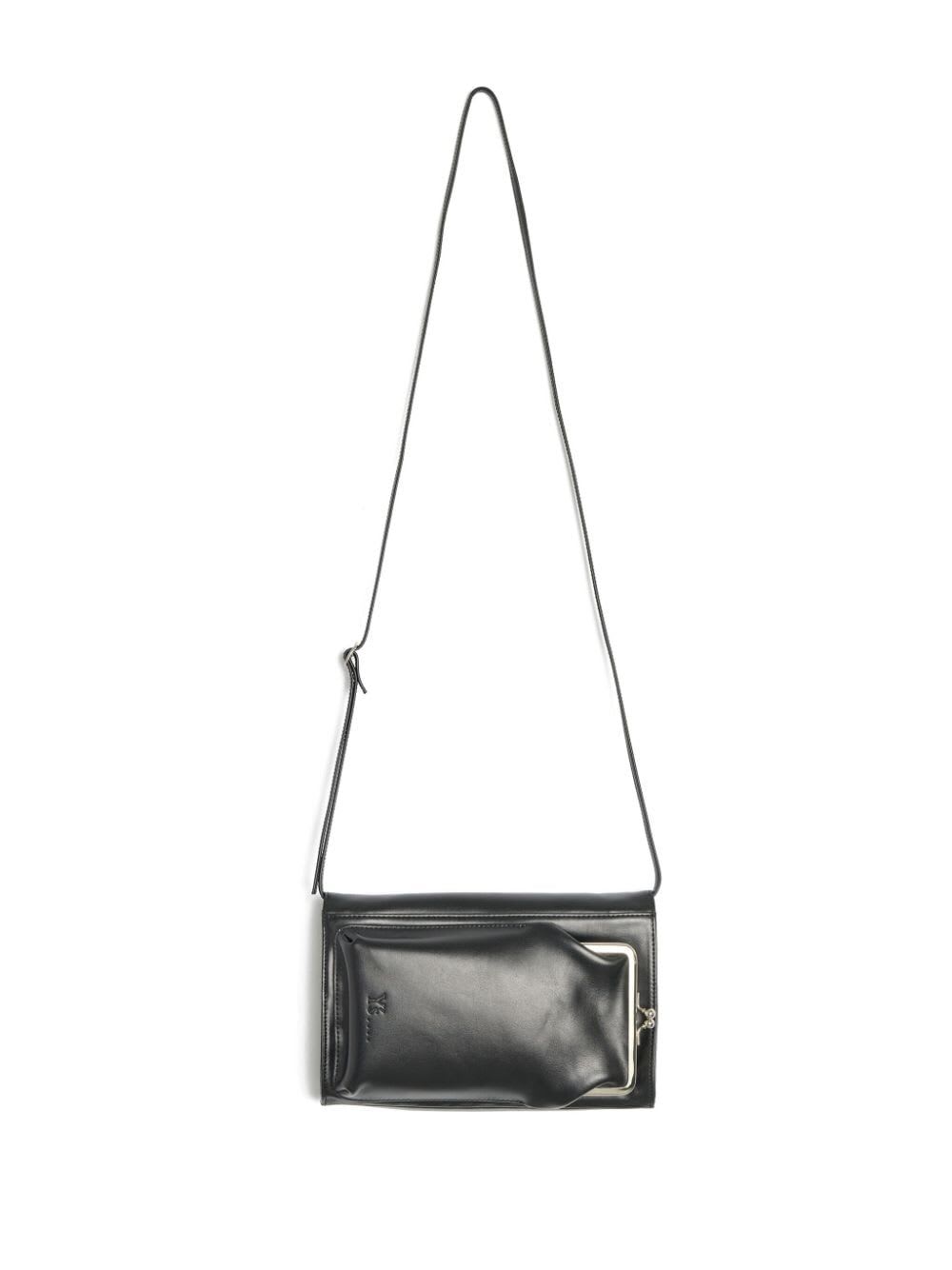 Shop Y's Clutch Bag With Clasp In Black