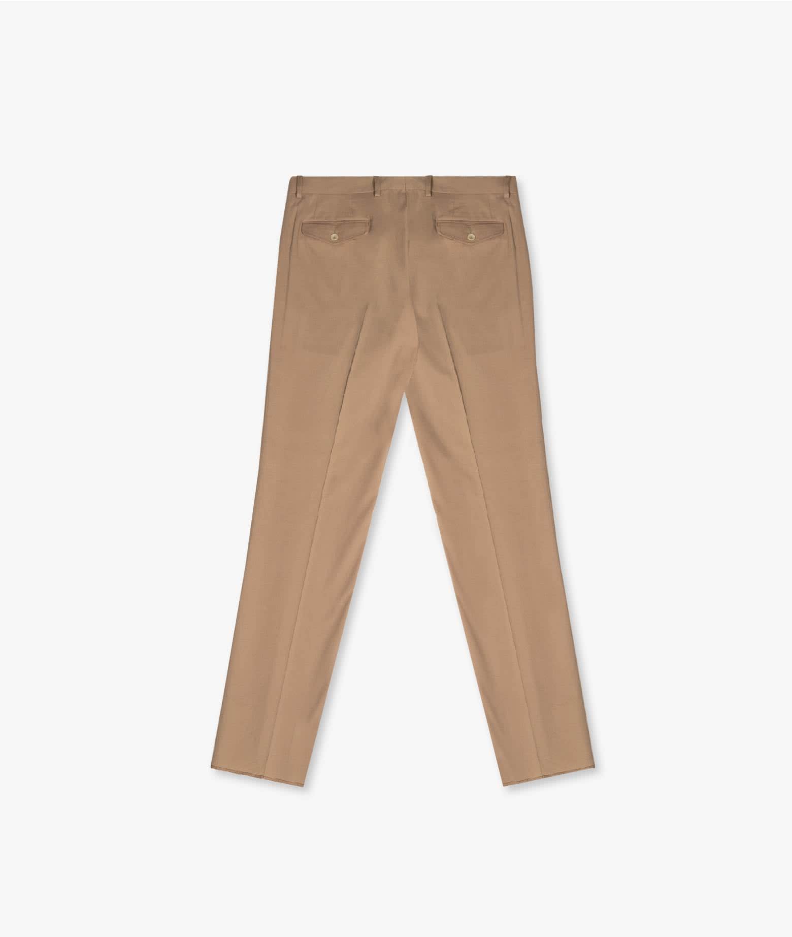 Shop Larusmiani Chino Trousers Pants In Beige