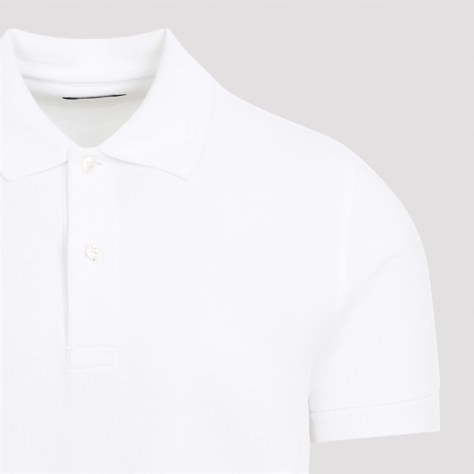 Shop Tom Ford Polo In White