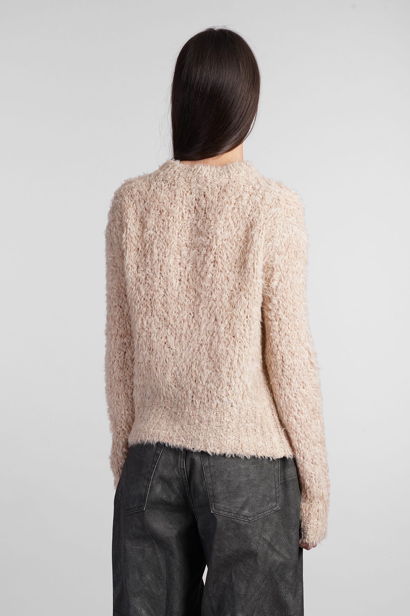 Shop Haikure Ginny Knitwear In Beige Acrylic