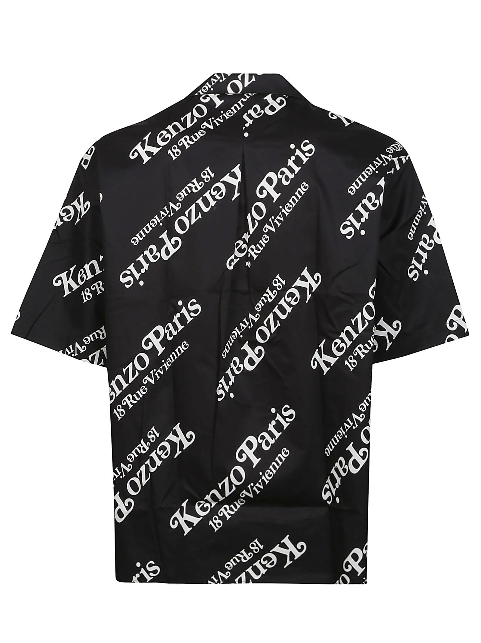 Shop Kenzo By Verdy Short Sleeve Shirt In Noir