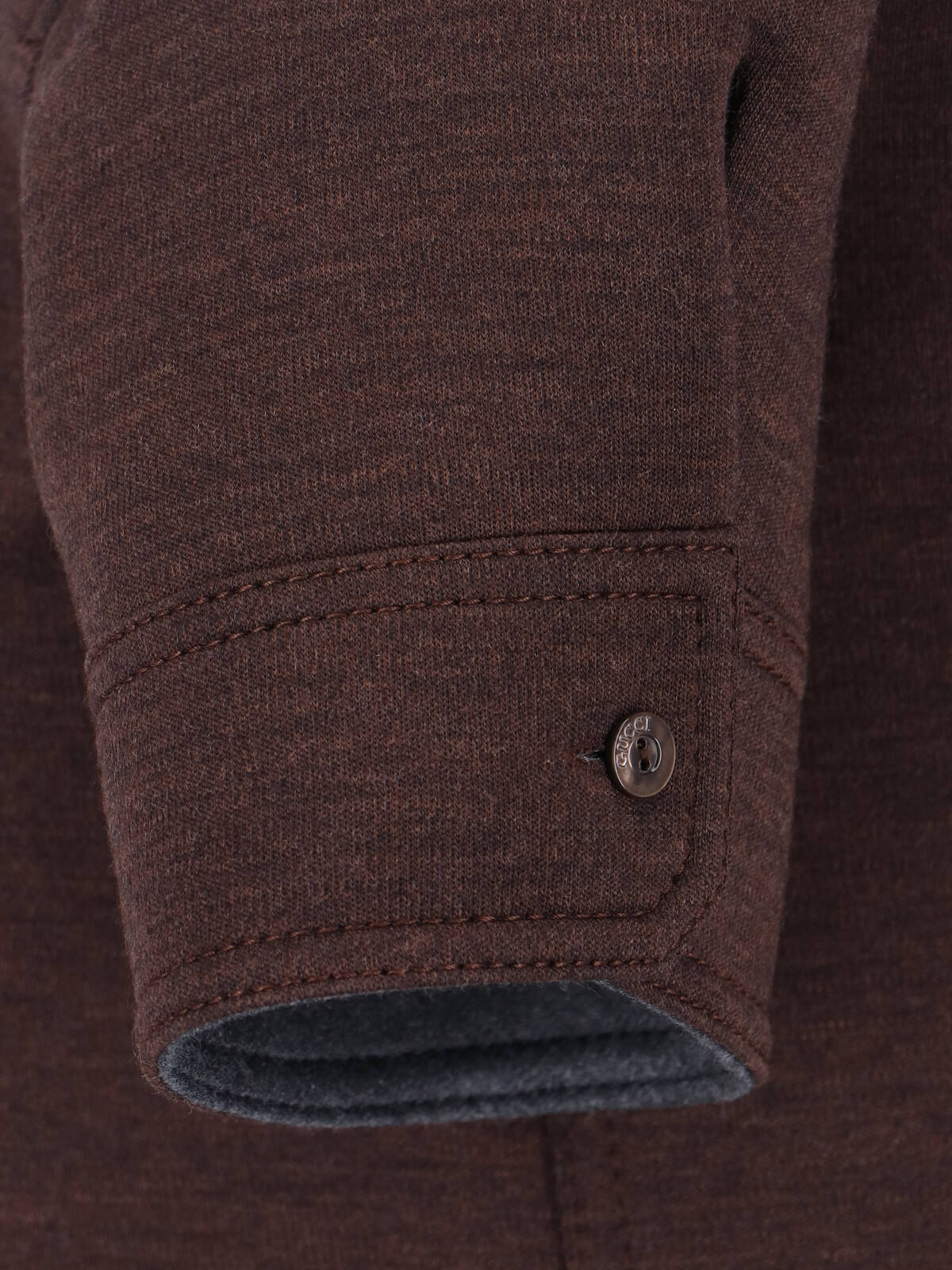 Gucci L-blend Jersey Shirt In Burgundy