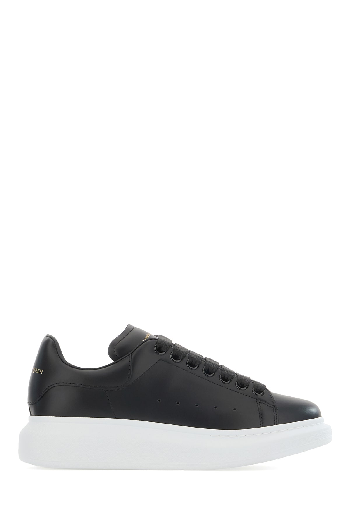 Black Leather Sneakers