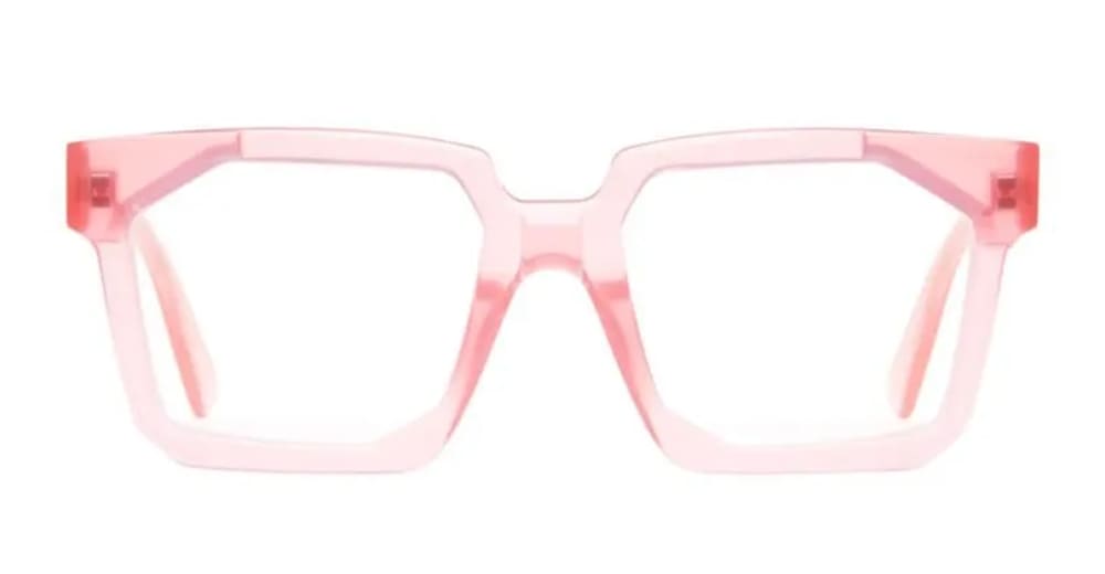 Shop Kuboraum Mask K30 - Blush Rx Glasses In Pink Blush