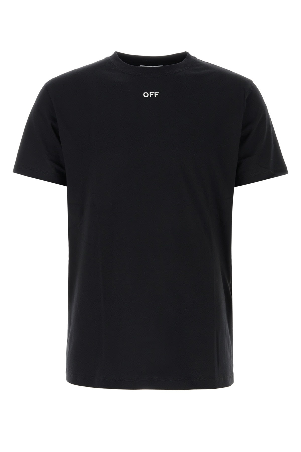 Shop Off-white T-shirt In Blackwhit