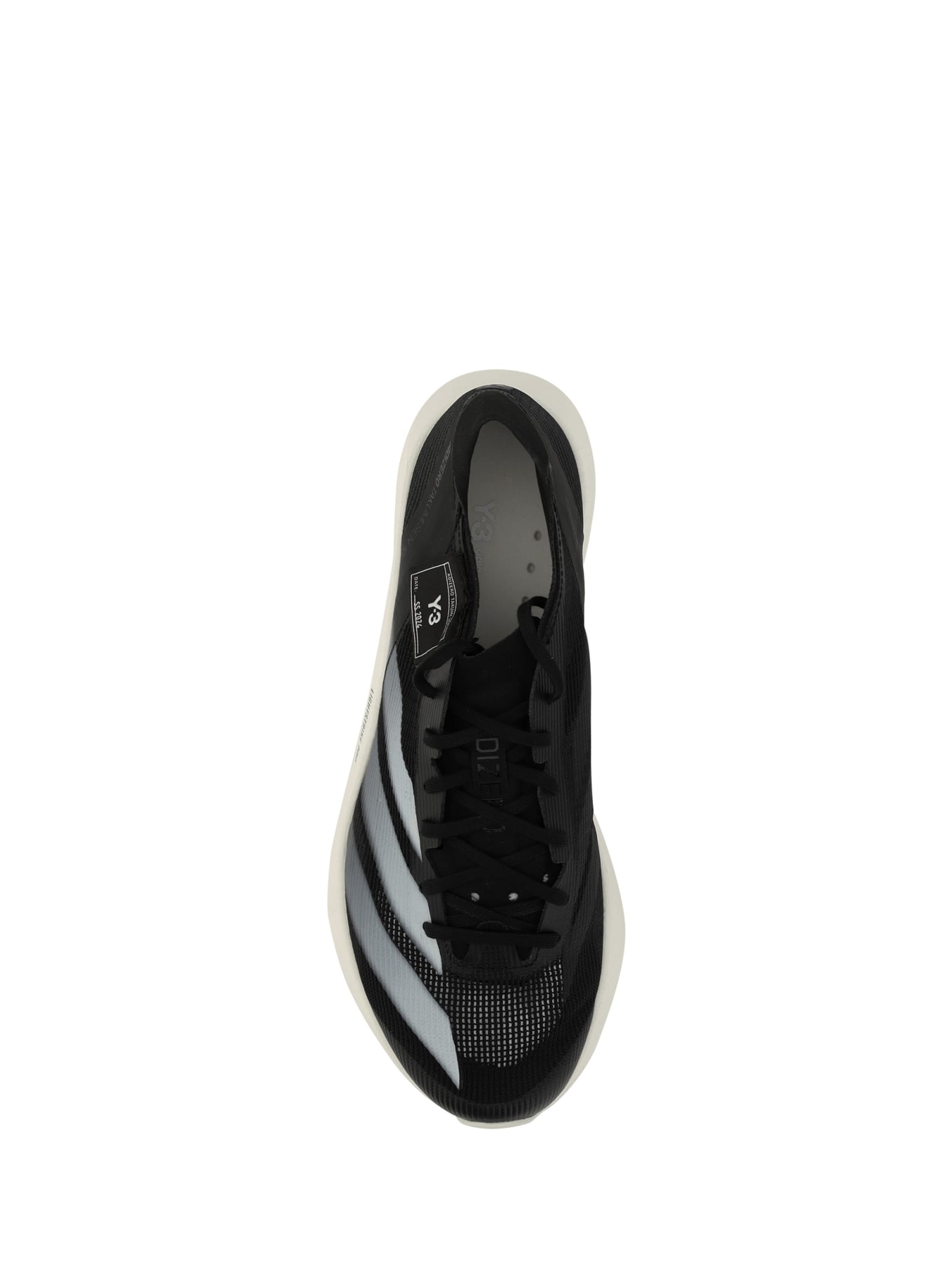 Shop Y-3 Takumi Sen Sneakers In Black/blac