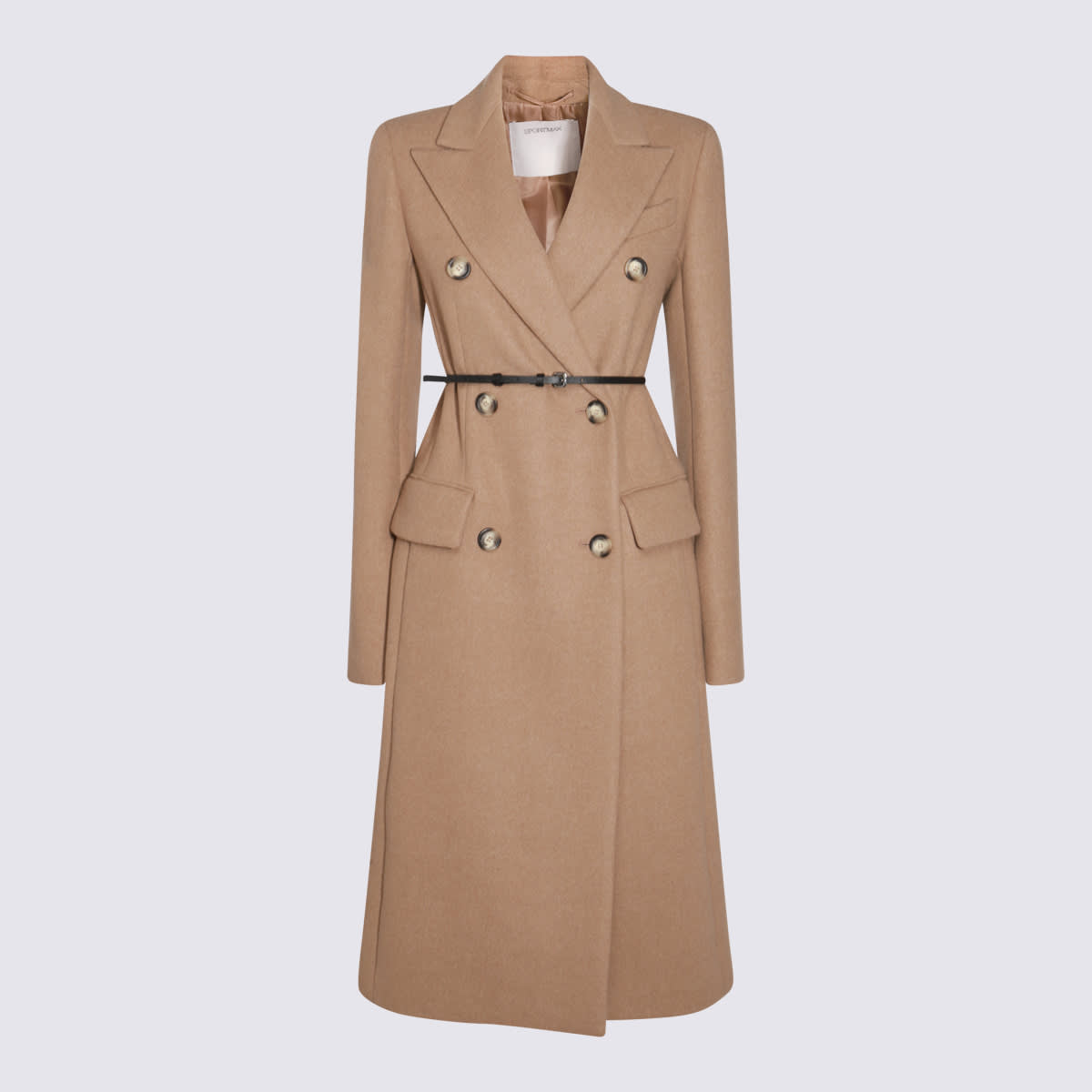 Beige Wool Ghia Coat