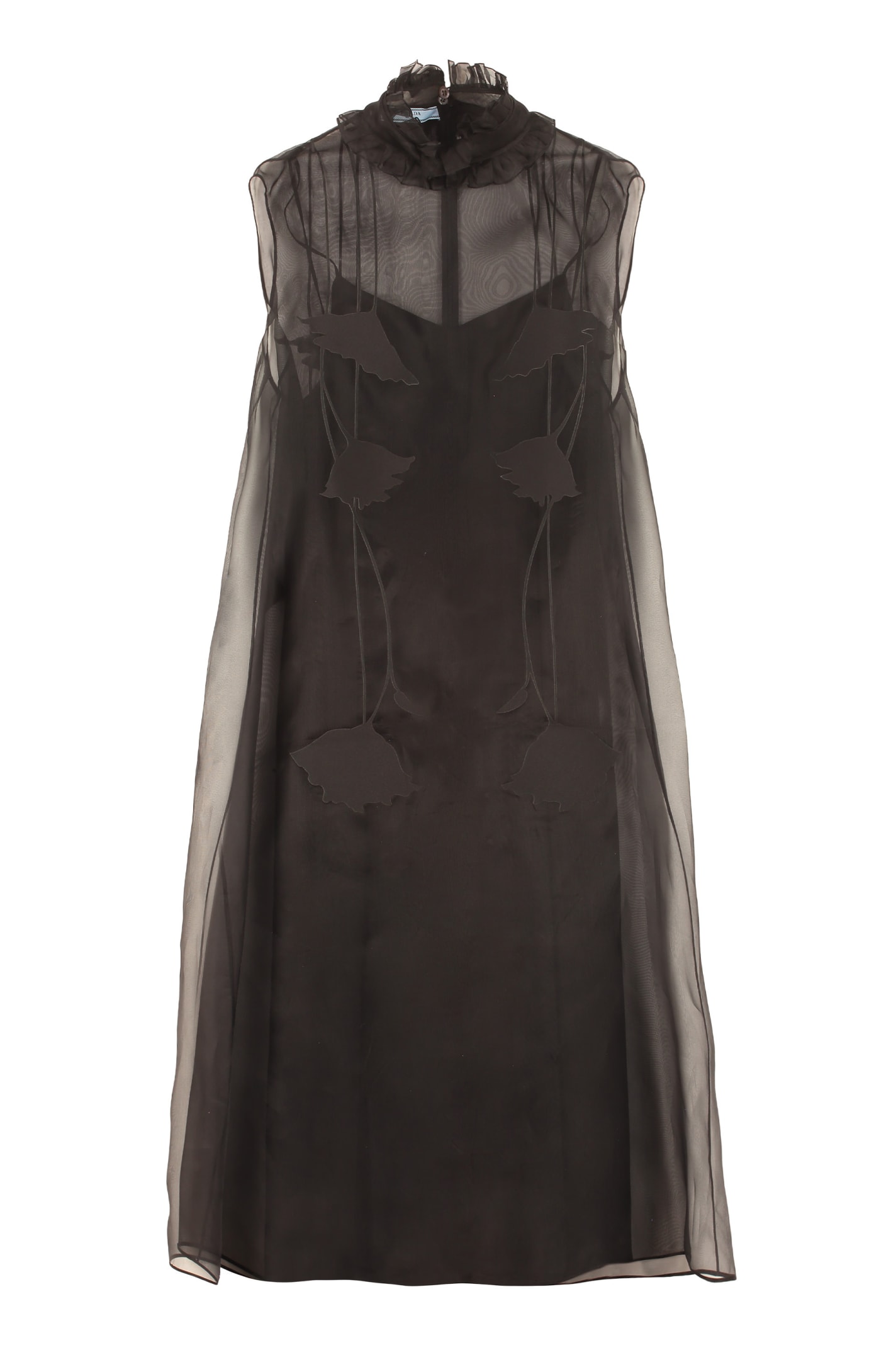 Photo of  Prada Silk Organza Dress- shop Prada Dresses, Silk Dresses online sales