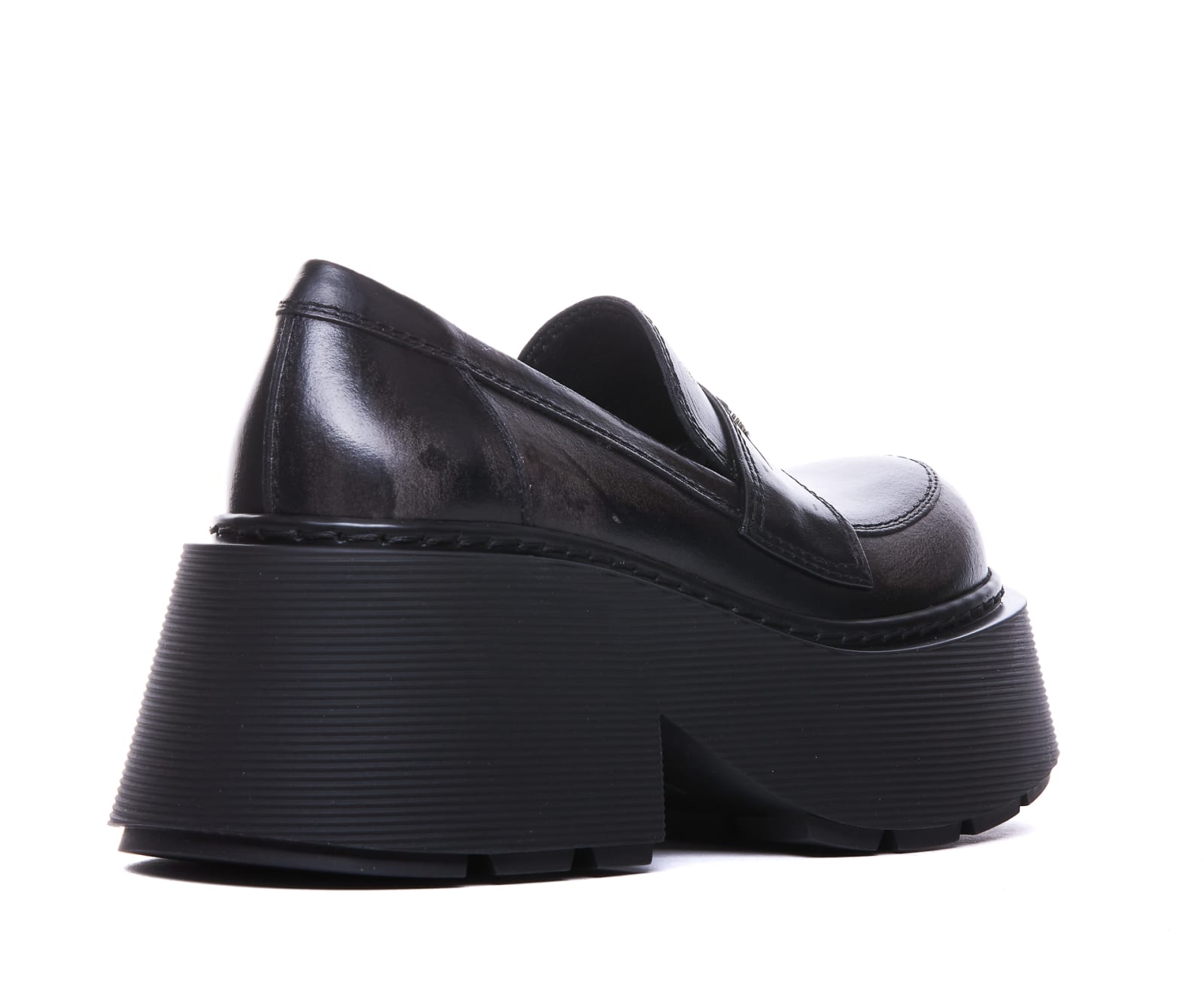 Shop Vic Matie Joy Loafers In Black