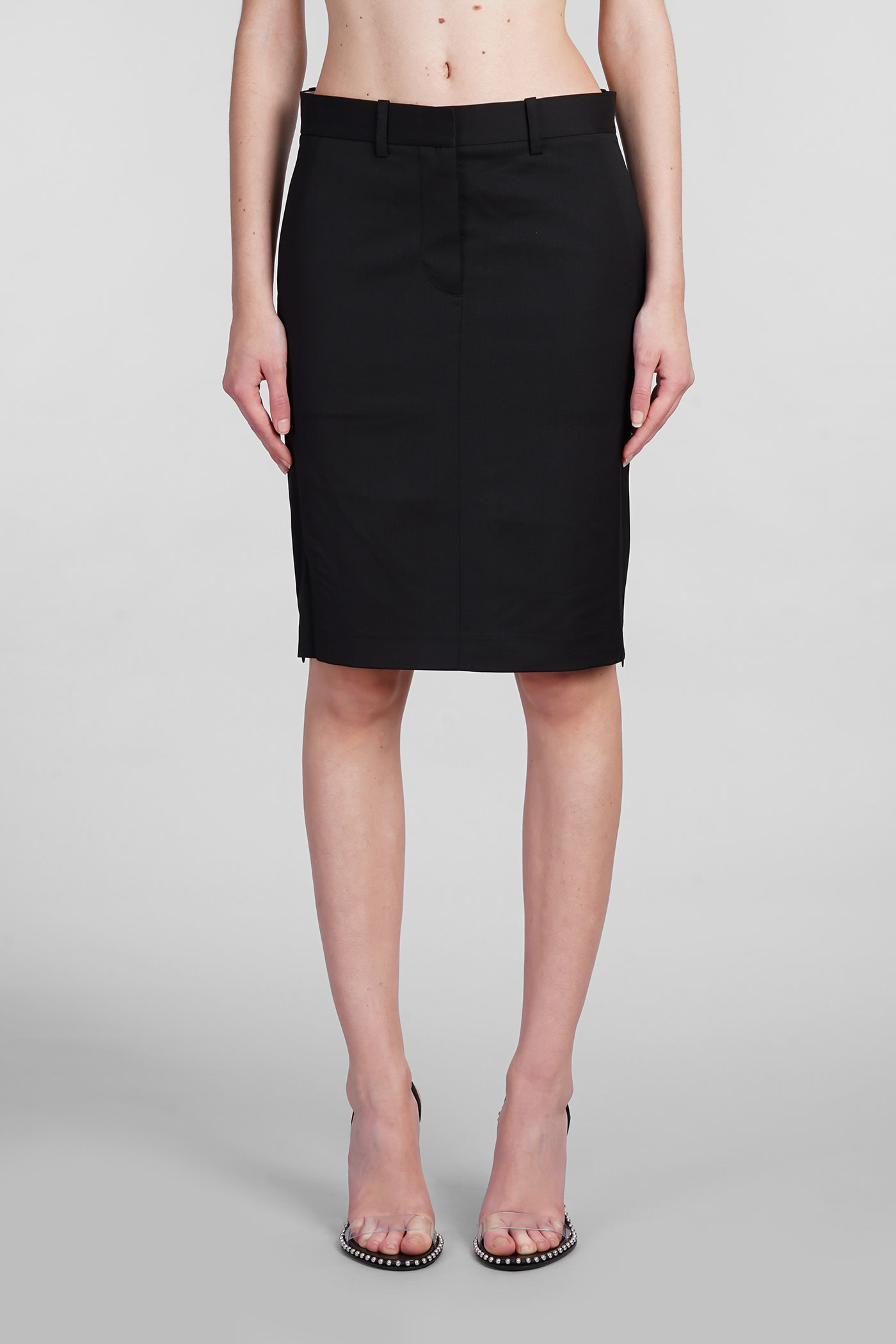 Skirt In Black Wool