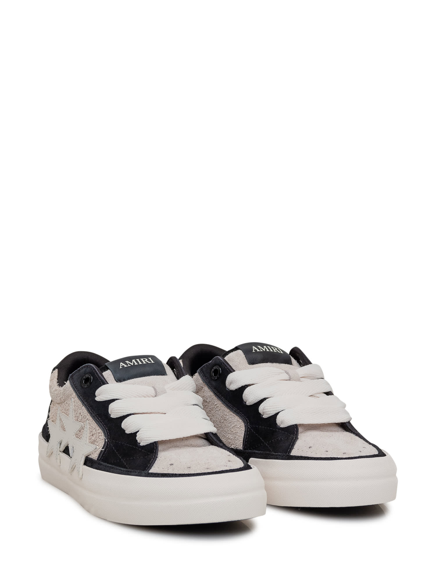 Shop Amiri Sunset Skate Low Sneaker In Birch Black