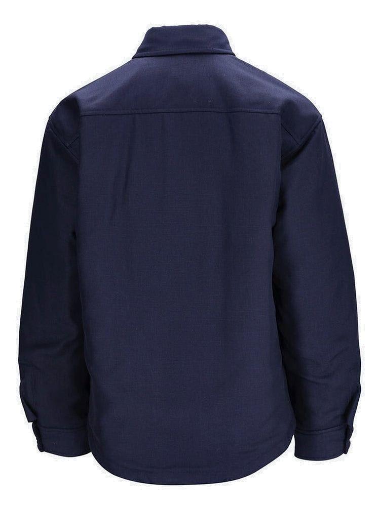 Shop Jacquemus Collared Long-sleeve Shirt In Blue