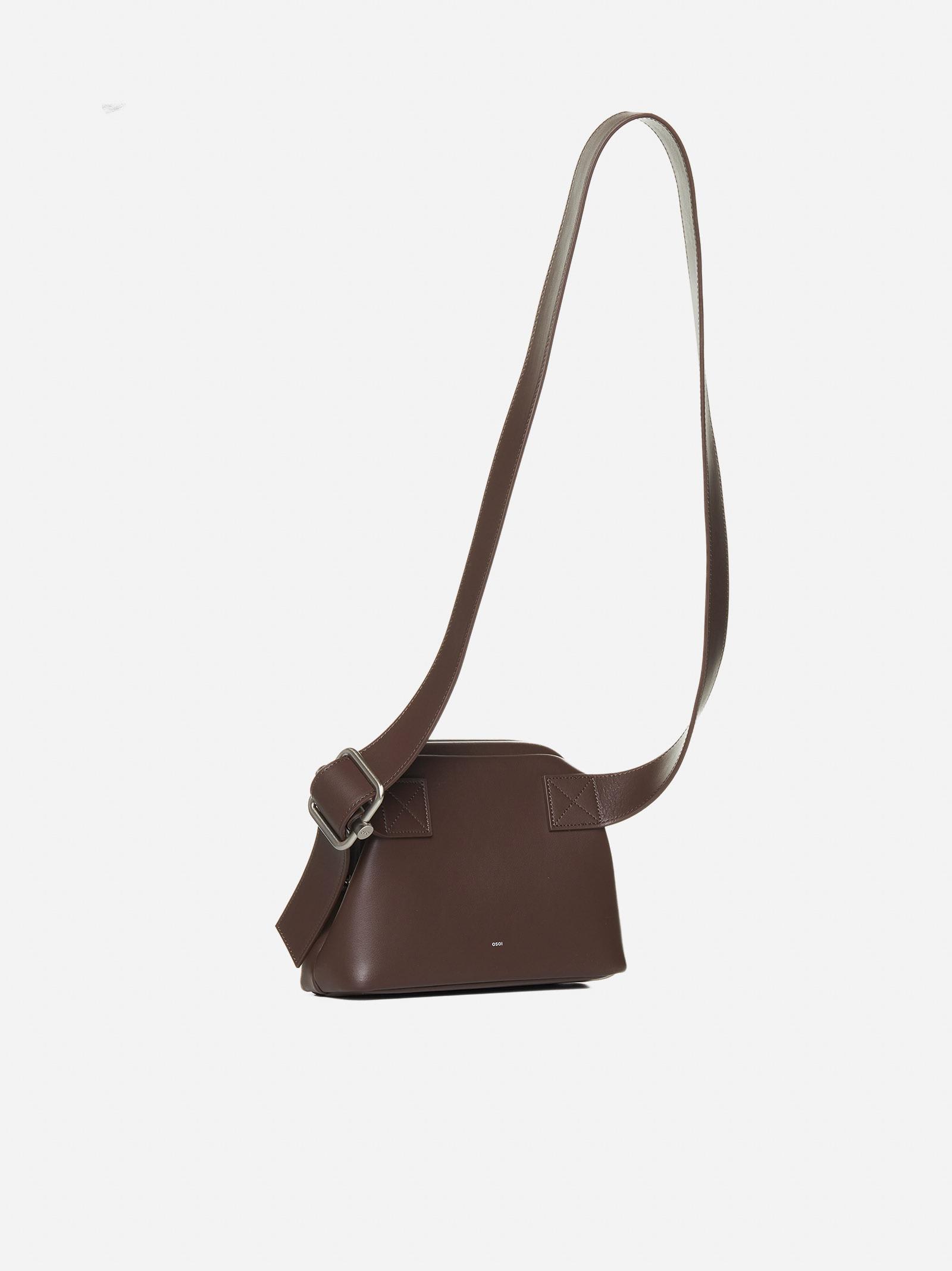 Osoi Mini Brot Leather Bag In Brown